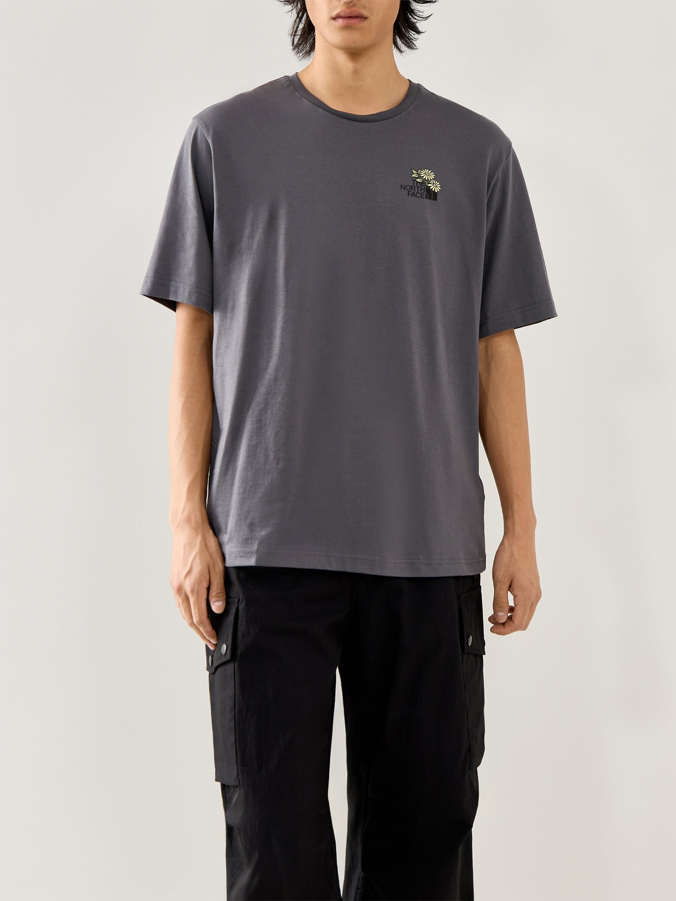 Flower Dome Relaxed Graphic T Shirt