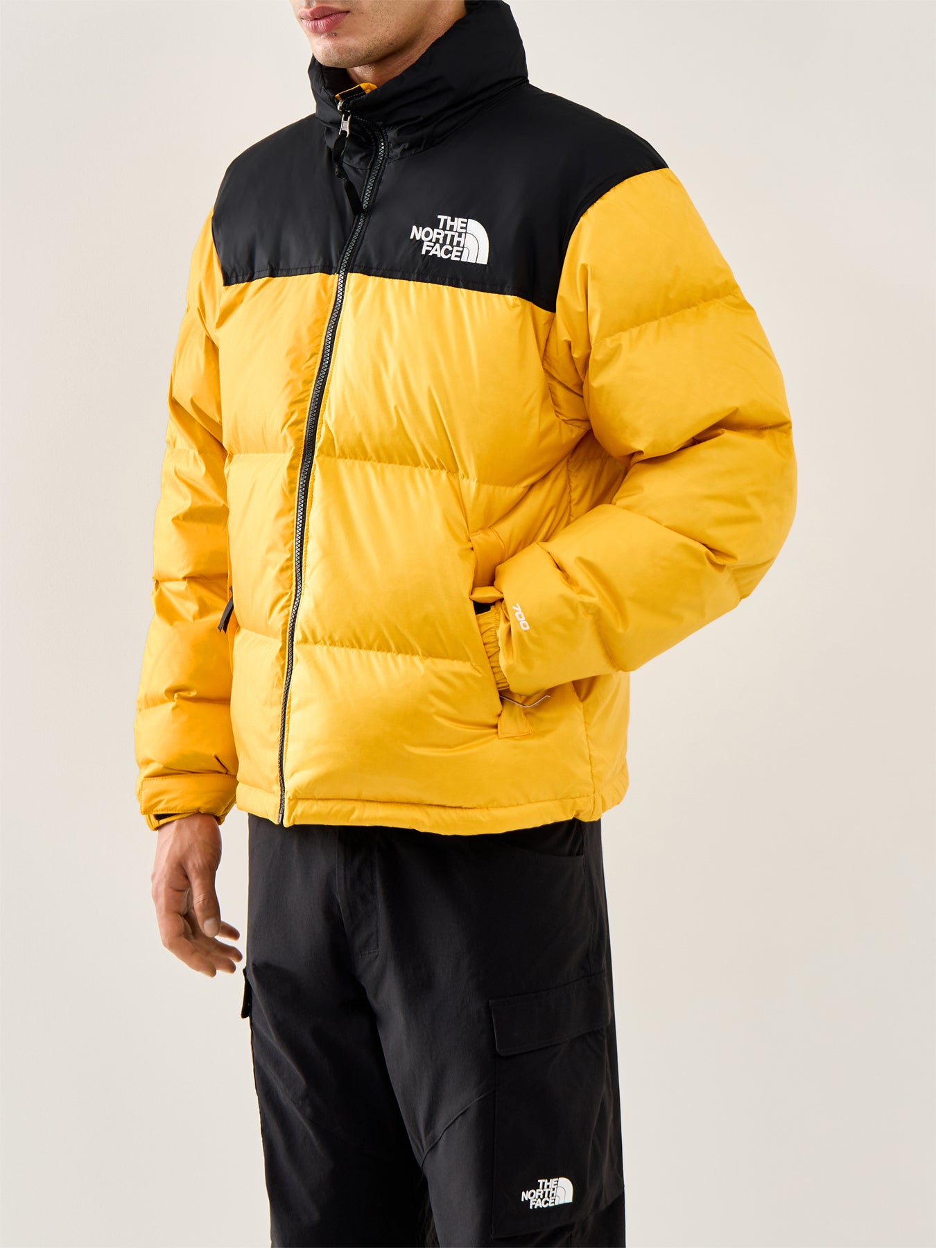 1996 Retro Nuptse Jacket Nuptse Summit Gold/Tnf Black/R