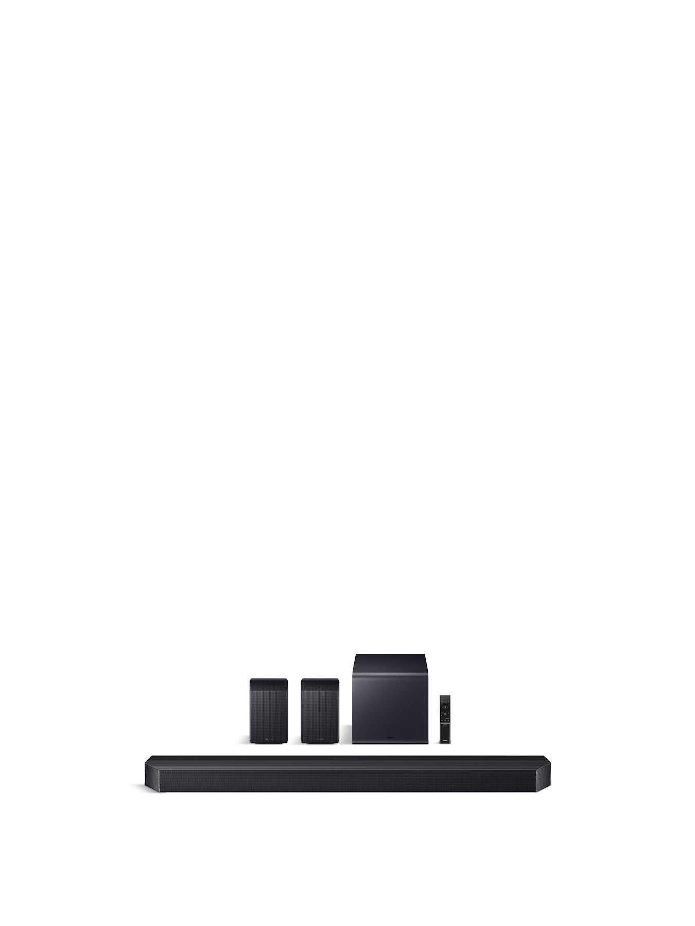 HW-Q990F 11.1.4ch Dolby Atmos DTS:X  Q-Symphony Soundbar with Wireless Acoustic Subwoofer