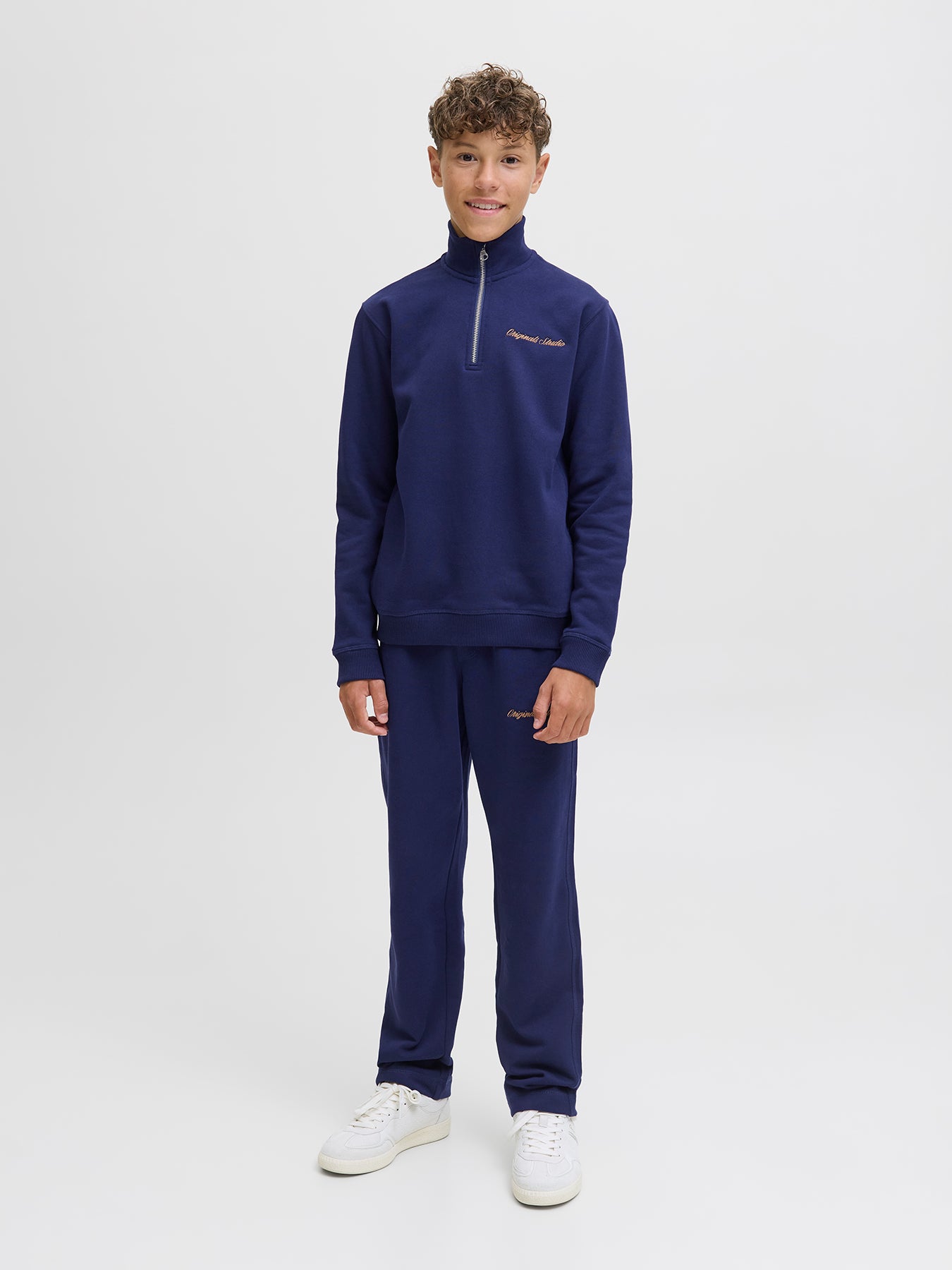 Norrebro High Neck Sweatshirt Ocean Cavern