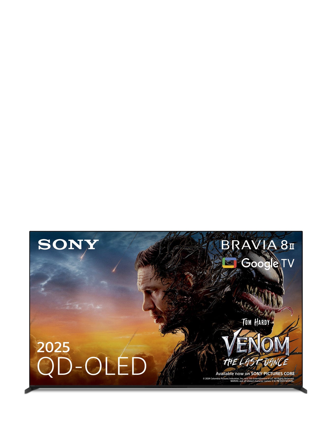 K65XR8M25 65 Inch BRAVIA 8 II 4K QD-OLED 4K HD HDR Smart TV (2025)