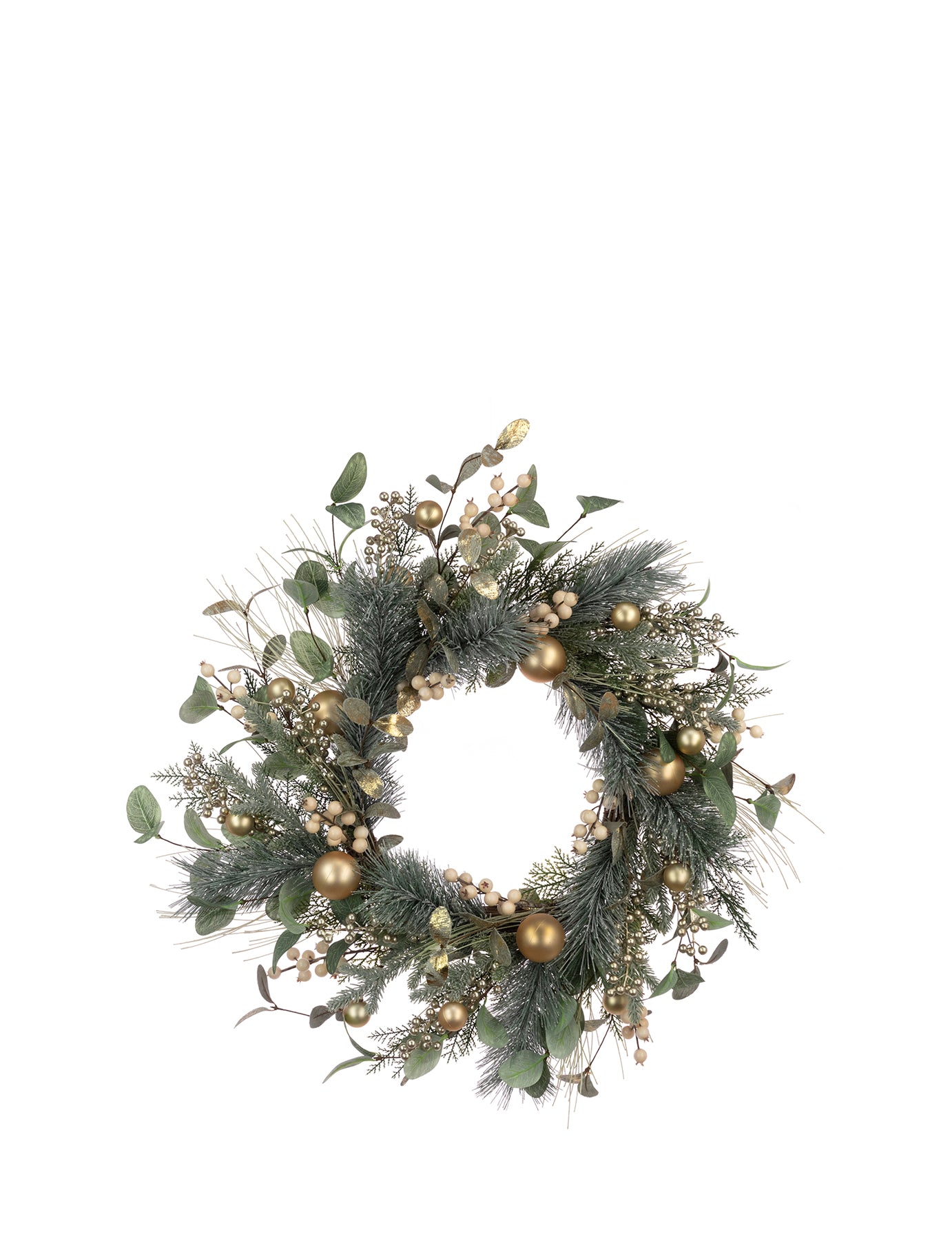 Ridlington Berry Wreath Christmas Decoration 60cm