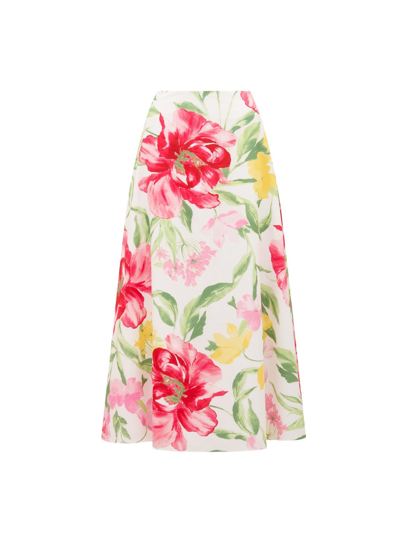 Talia Printed Midi Skirt
