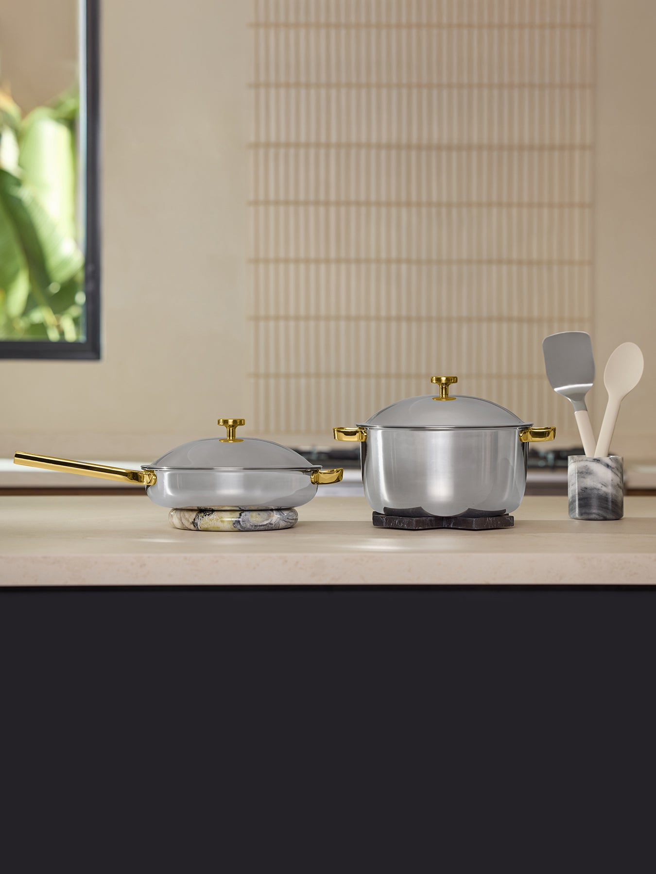 Titanium Pro Cookware Duo Chrome Gold