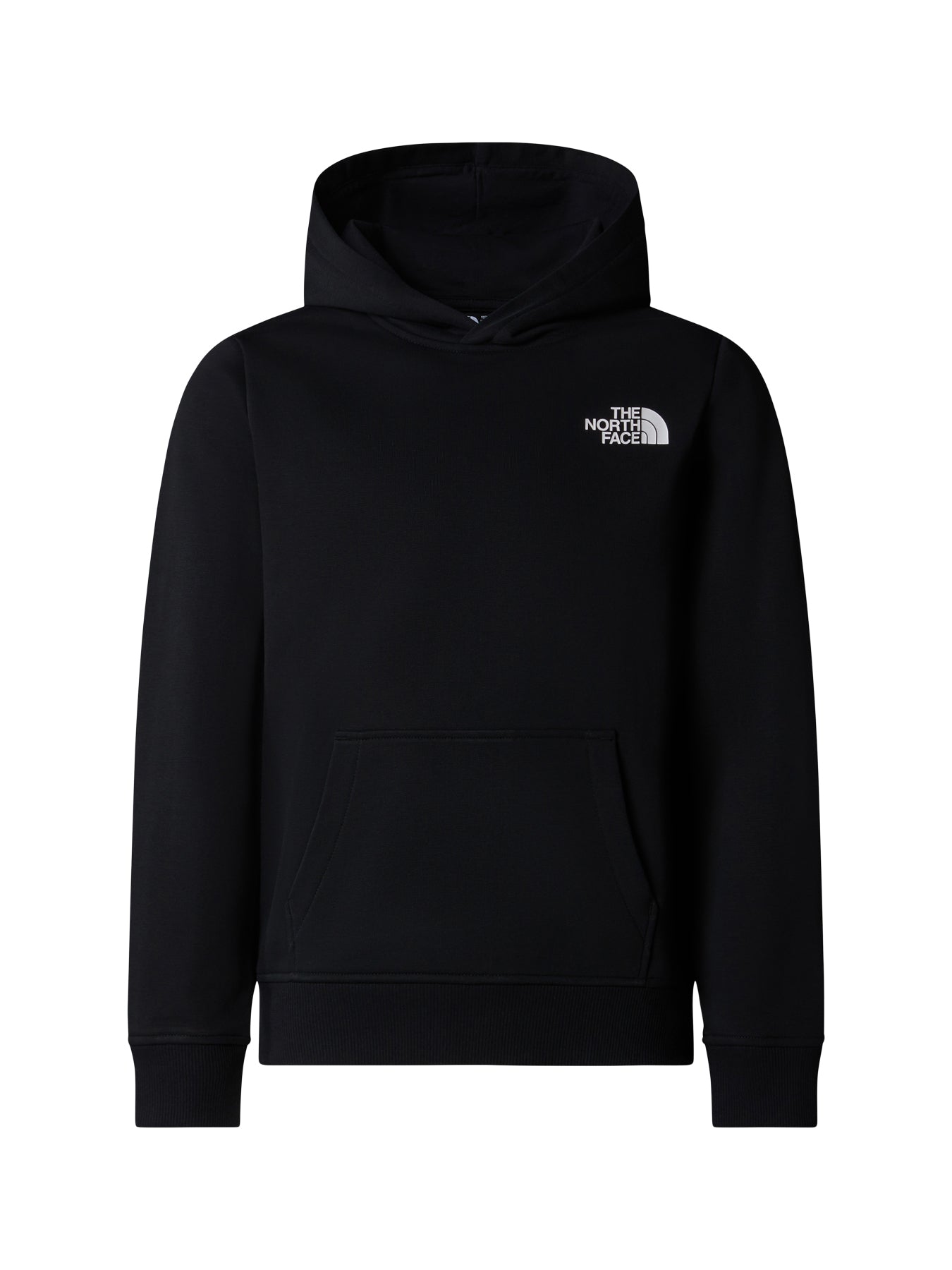 Teen Regular Fit Hoodie Cotton Black