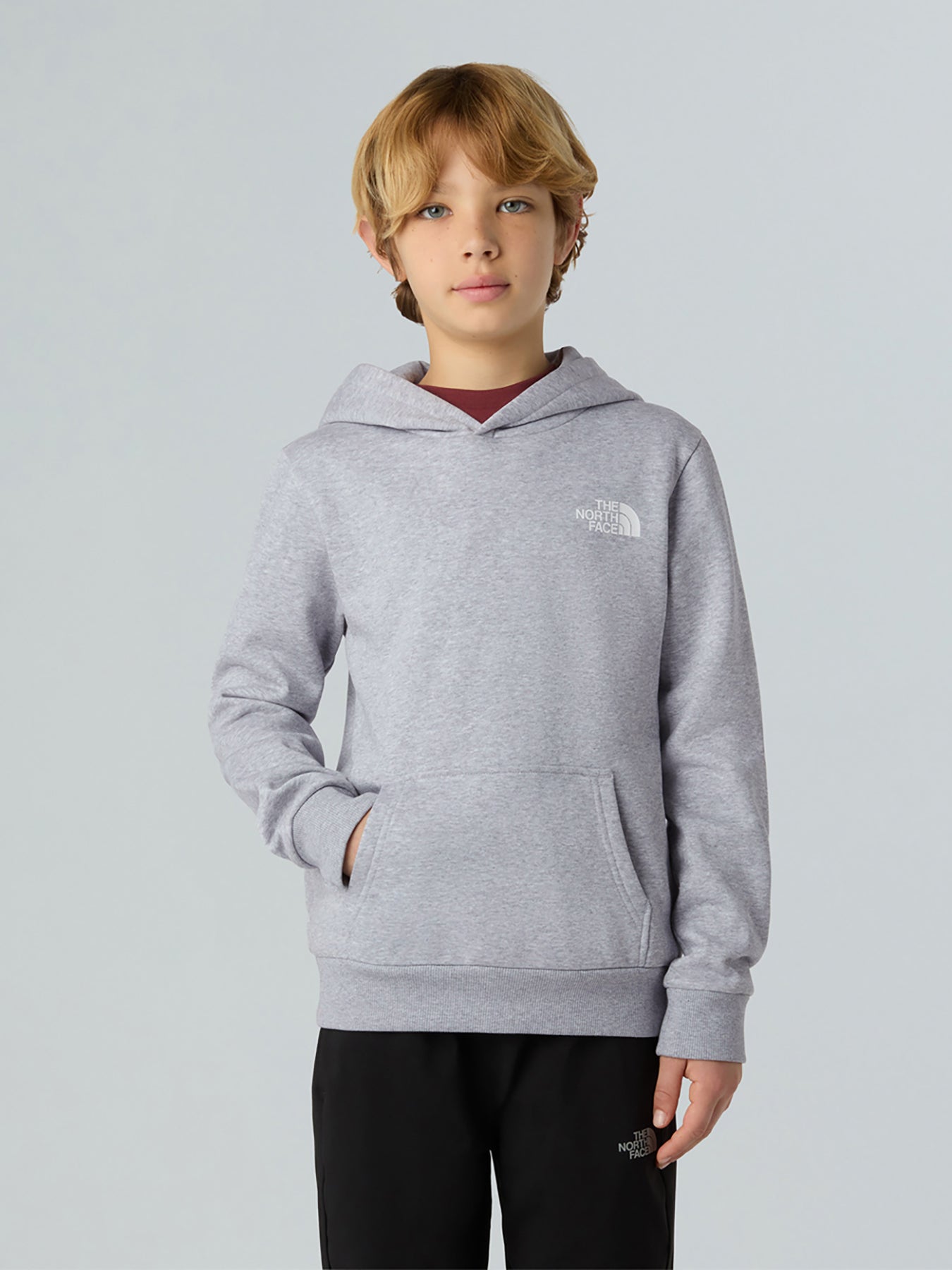 Teen Dome Hoodie Light Grey Heather