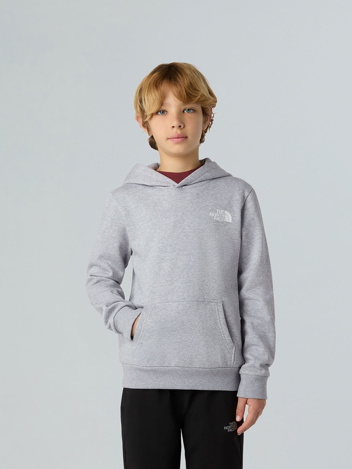 Teen Dome Hoodie Light Grey Heather