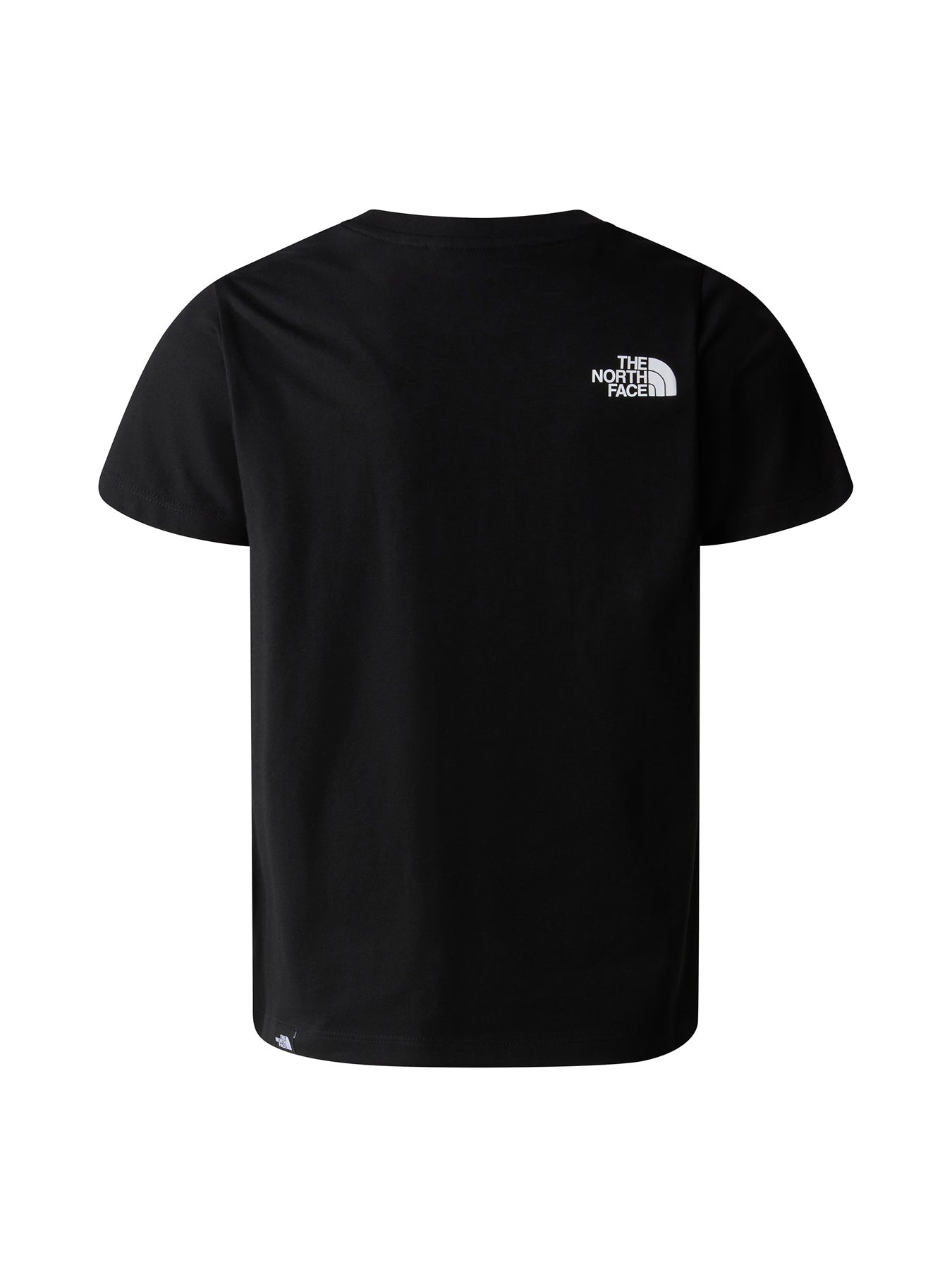 Simple Dome Short Sleeve T-Shirt Cotton Black