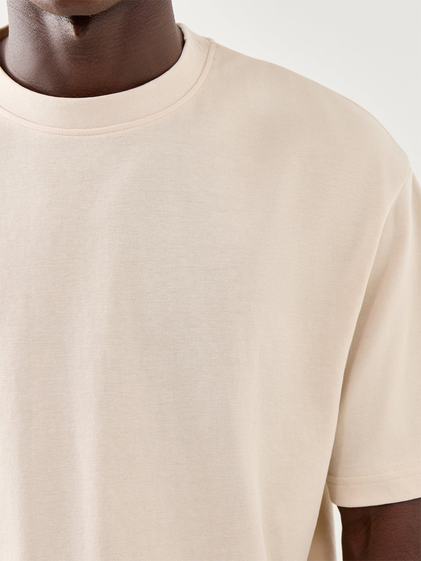 Loose Oscar Short Sleeves O Neck Tee