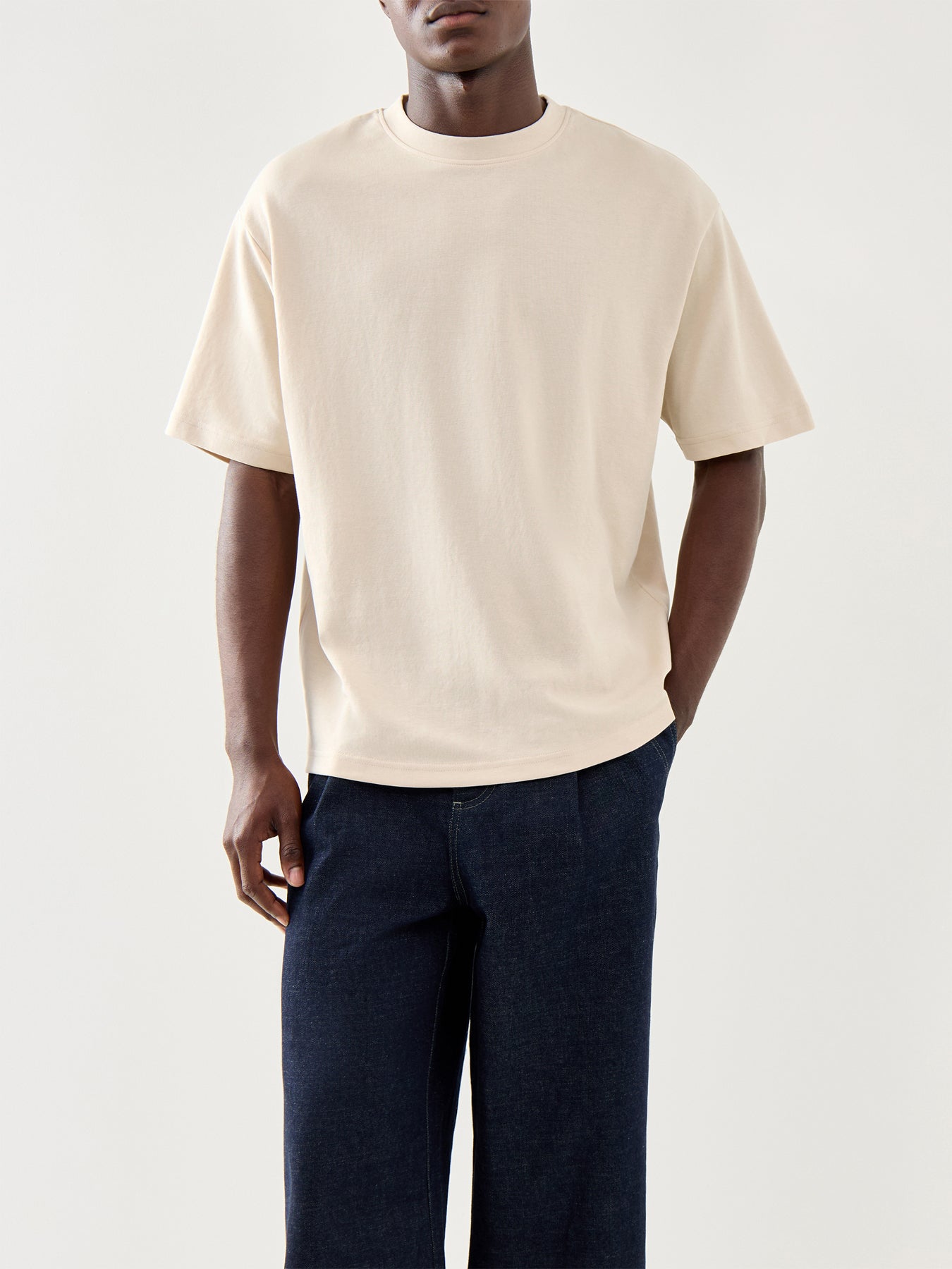 Loose Oscar Short Sleeves O Neck Tee