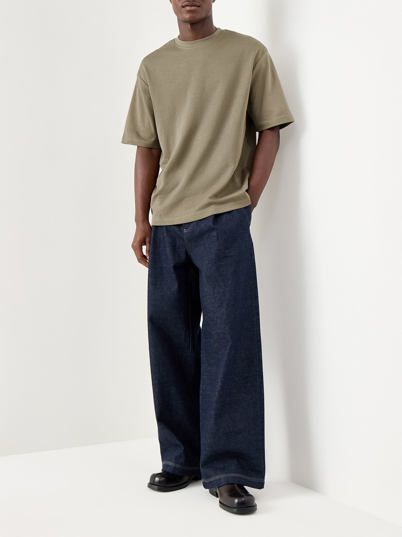 Loose Oscar Short Sleeves O Neck Tee