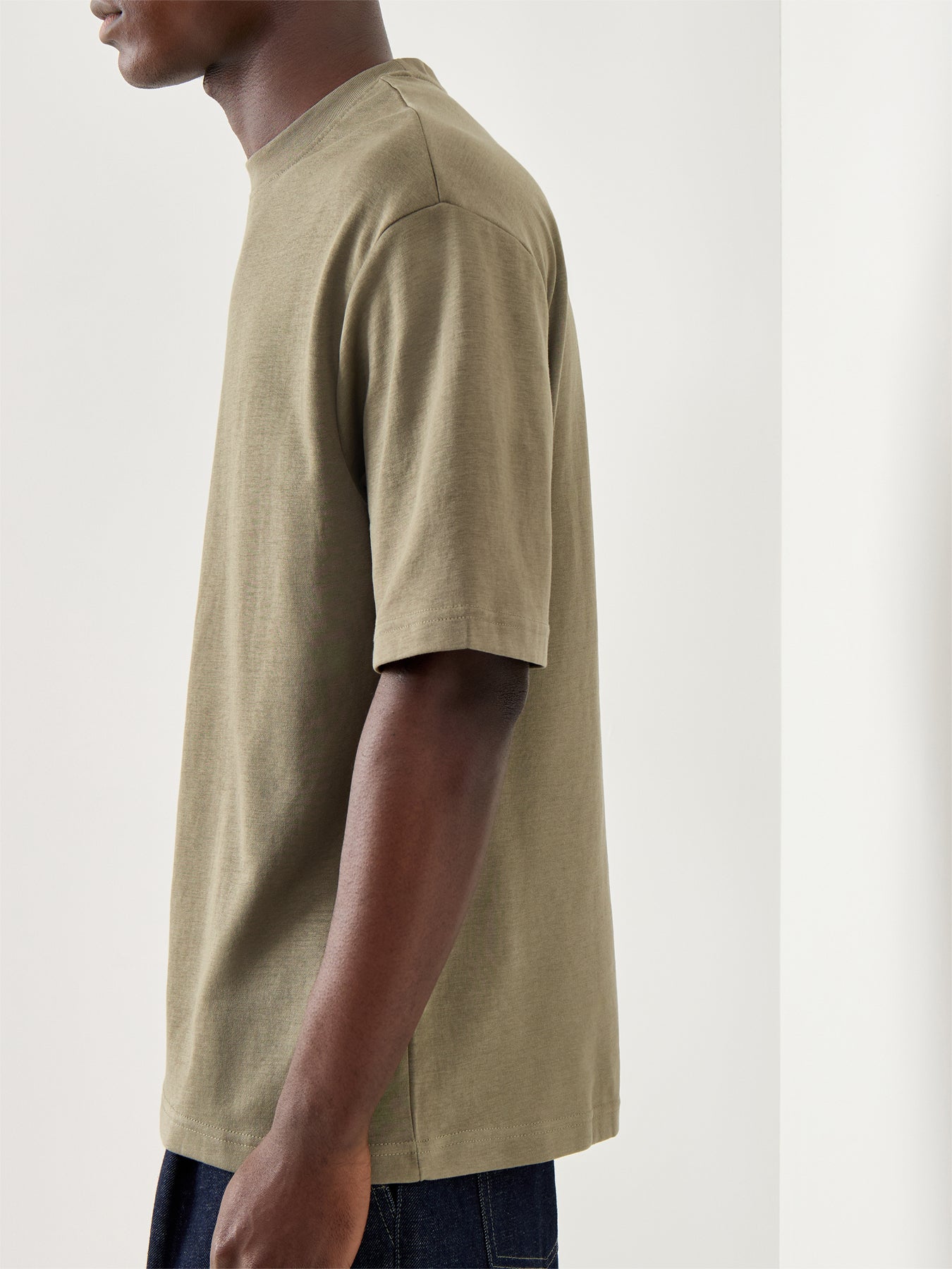 Loose Oscar Short Sleeves O Neck Tee