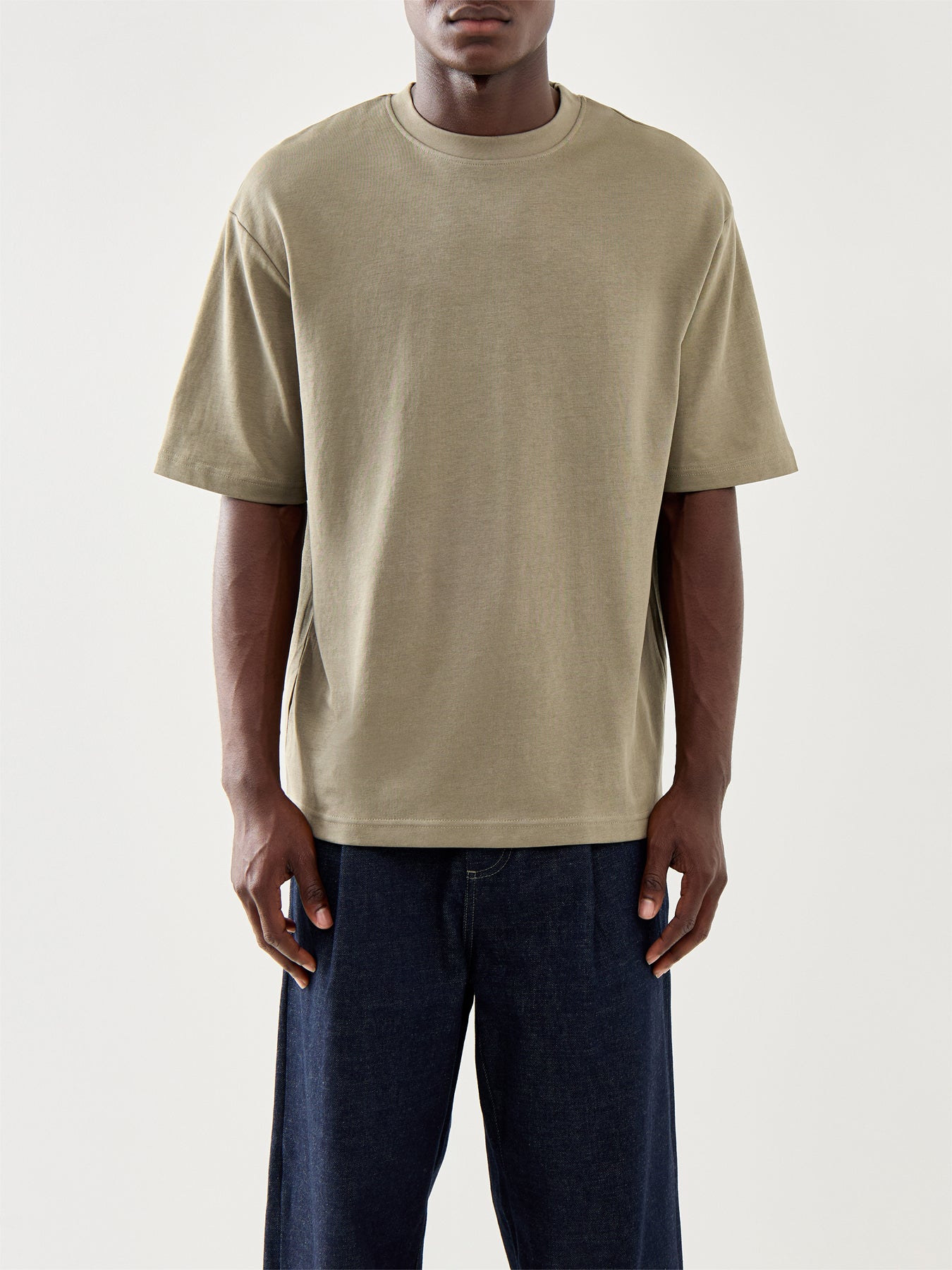 Loose Oscar Short Sleeves O Neck Tee