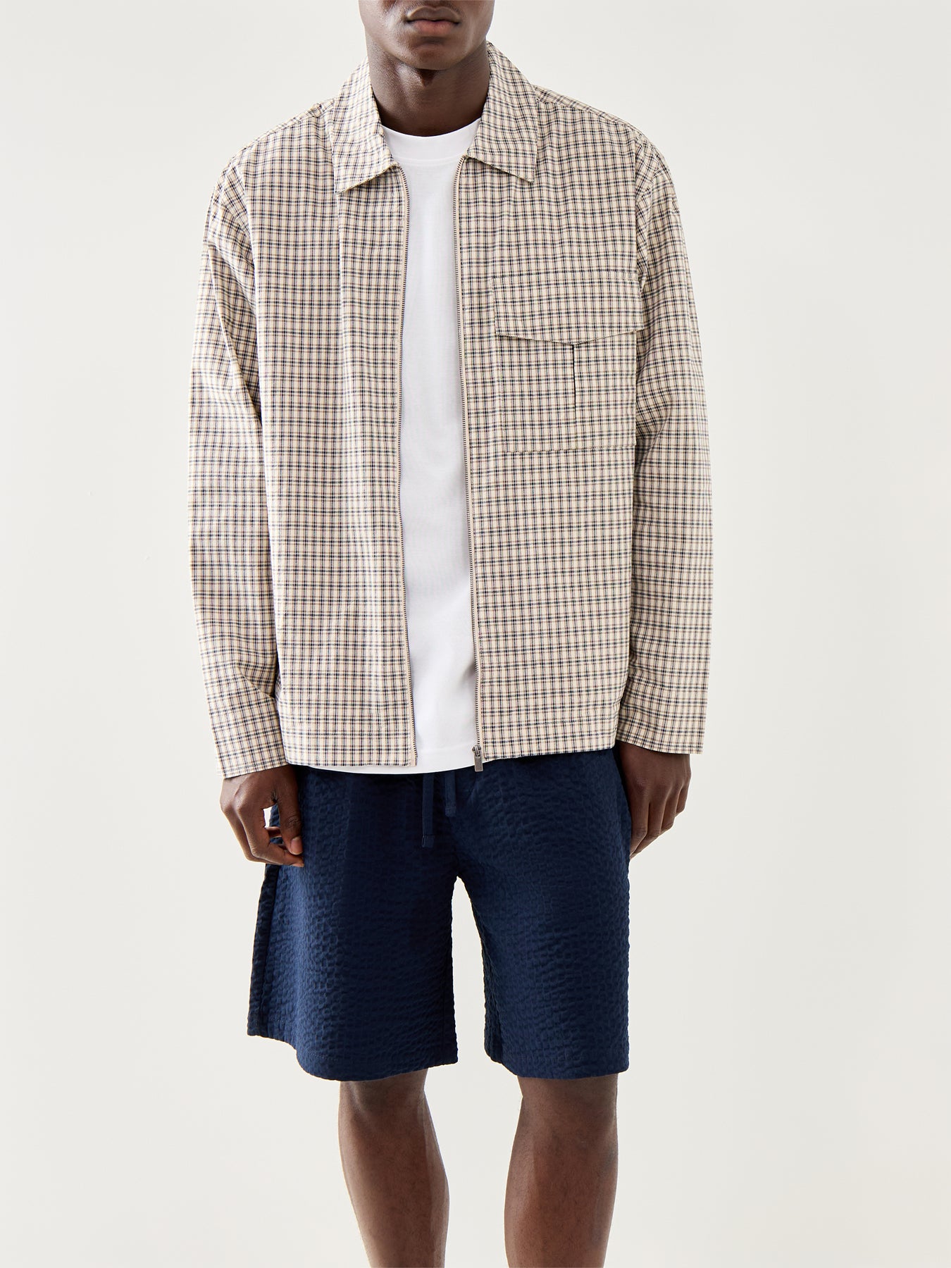 Matt Zip Overshirt