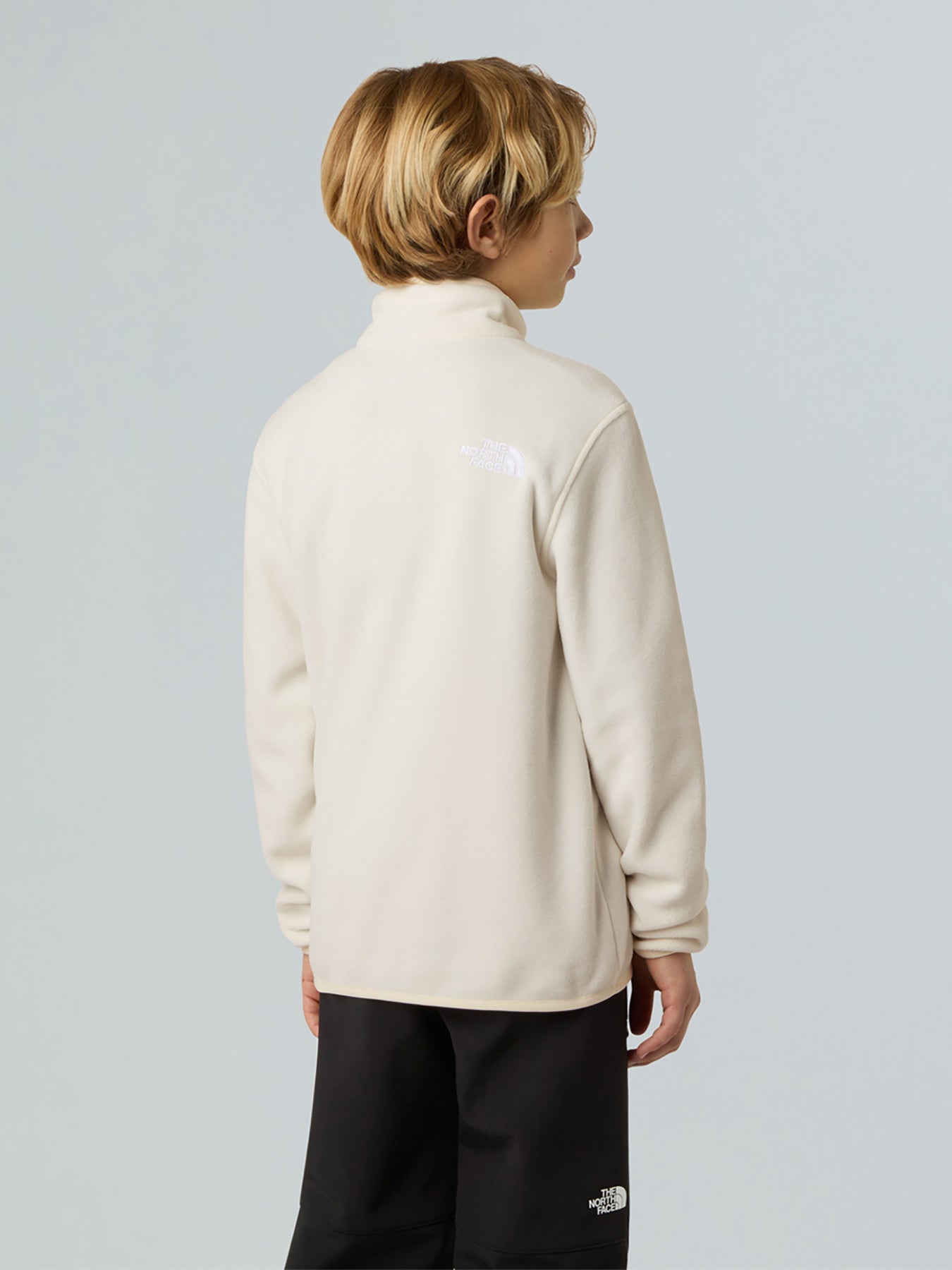 Teen Glacier 1/4 Zip Pullover Glacier White Dune