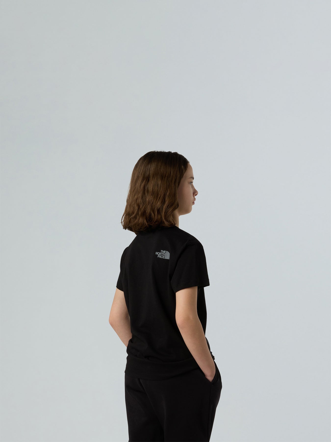 Reflective Logo Short Sleeve T-Shirt Cotton Black