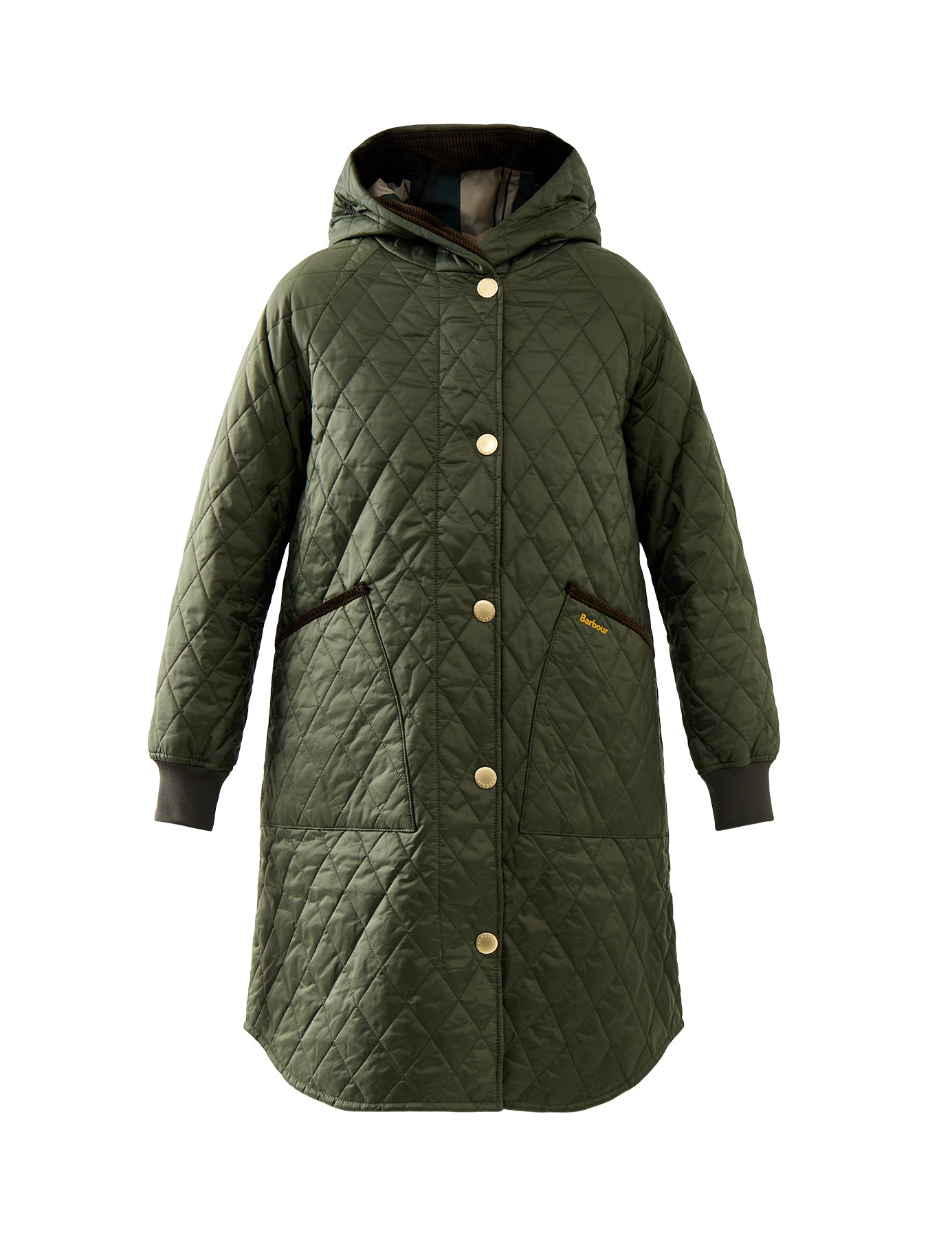 Barbour Hilary Quilted Jacket Green