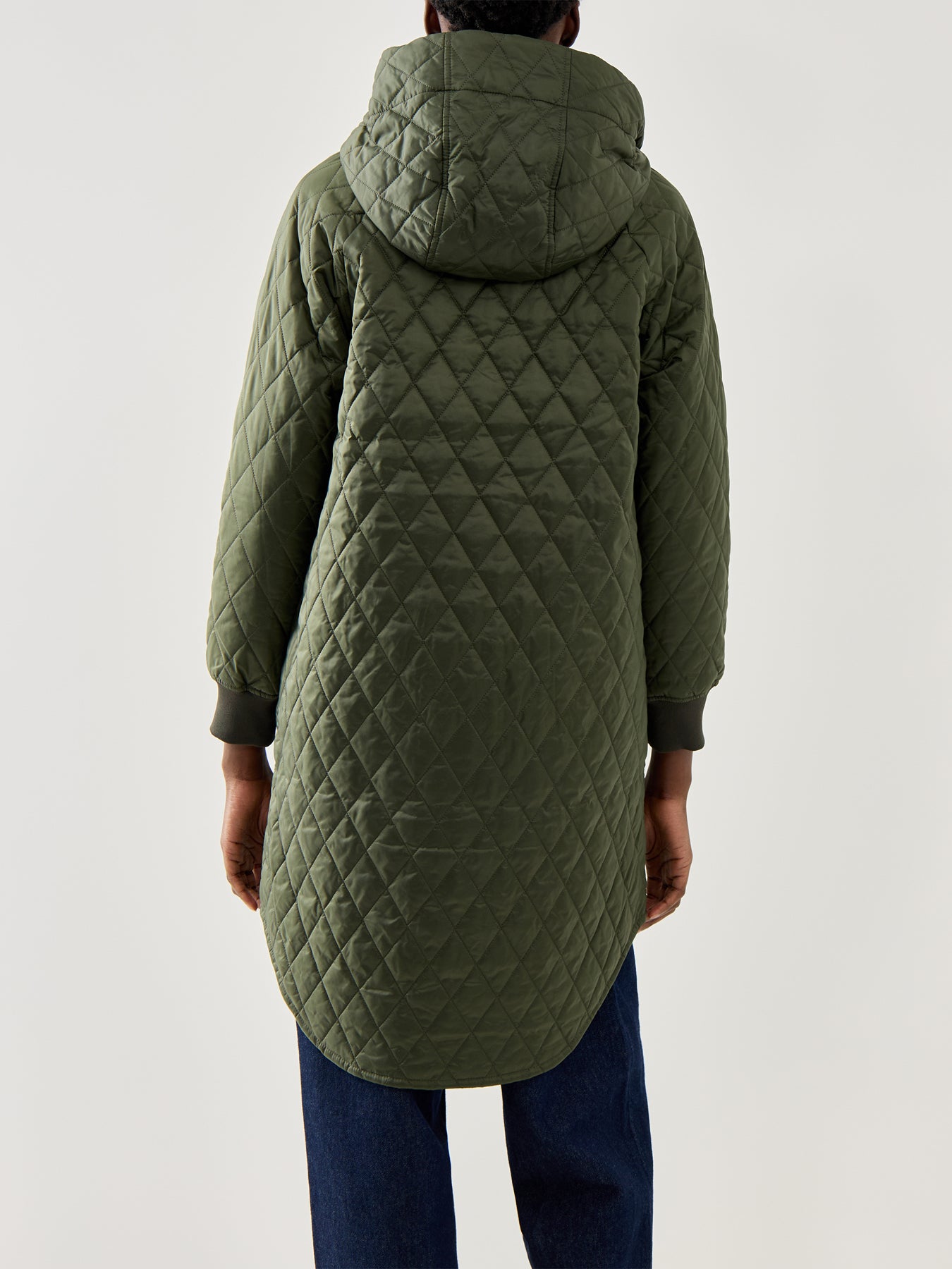 Barbour Hilary Quilted Jacket Green