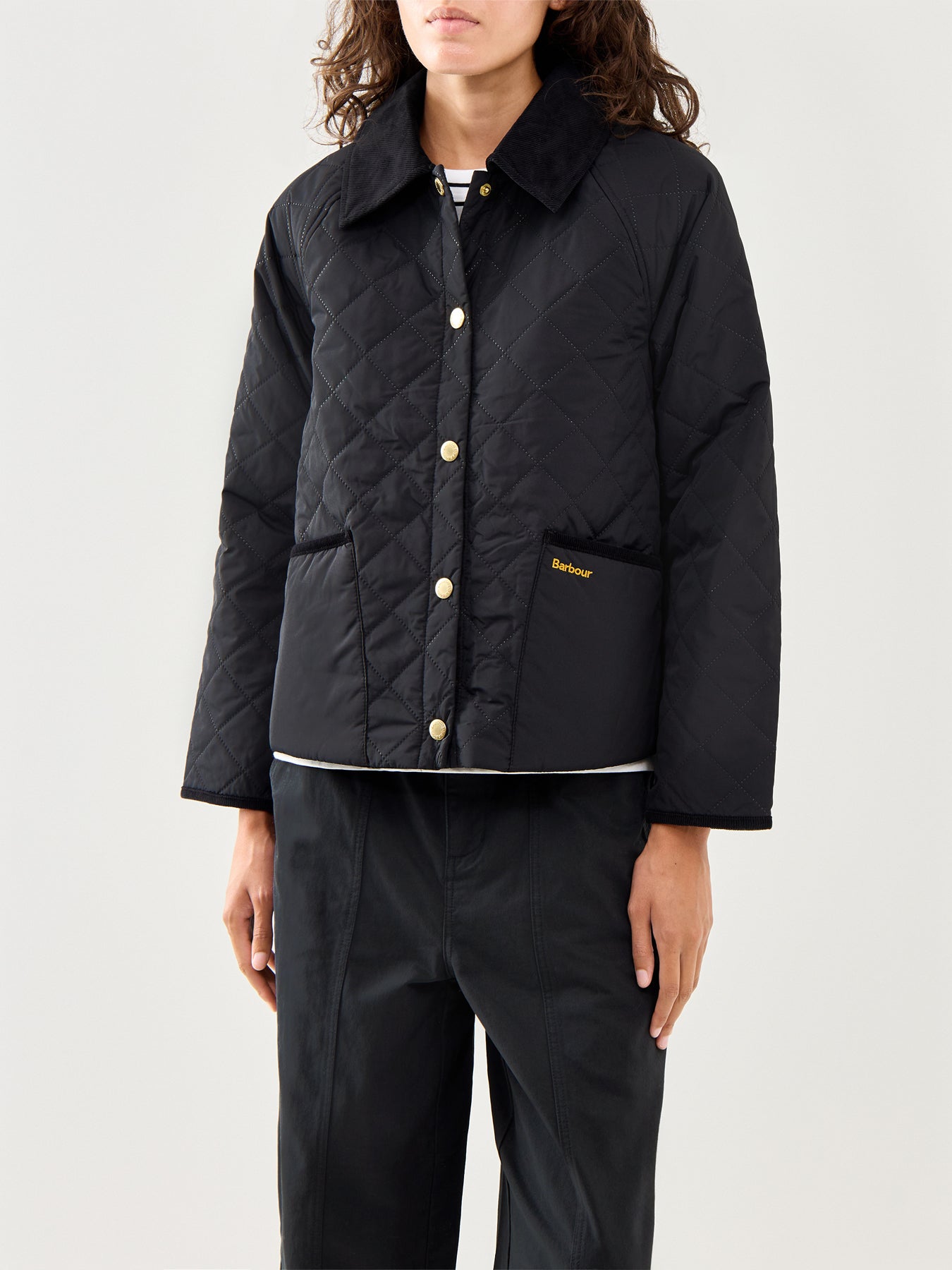 Barbour Anise Quilted Jacket Black