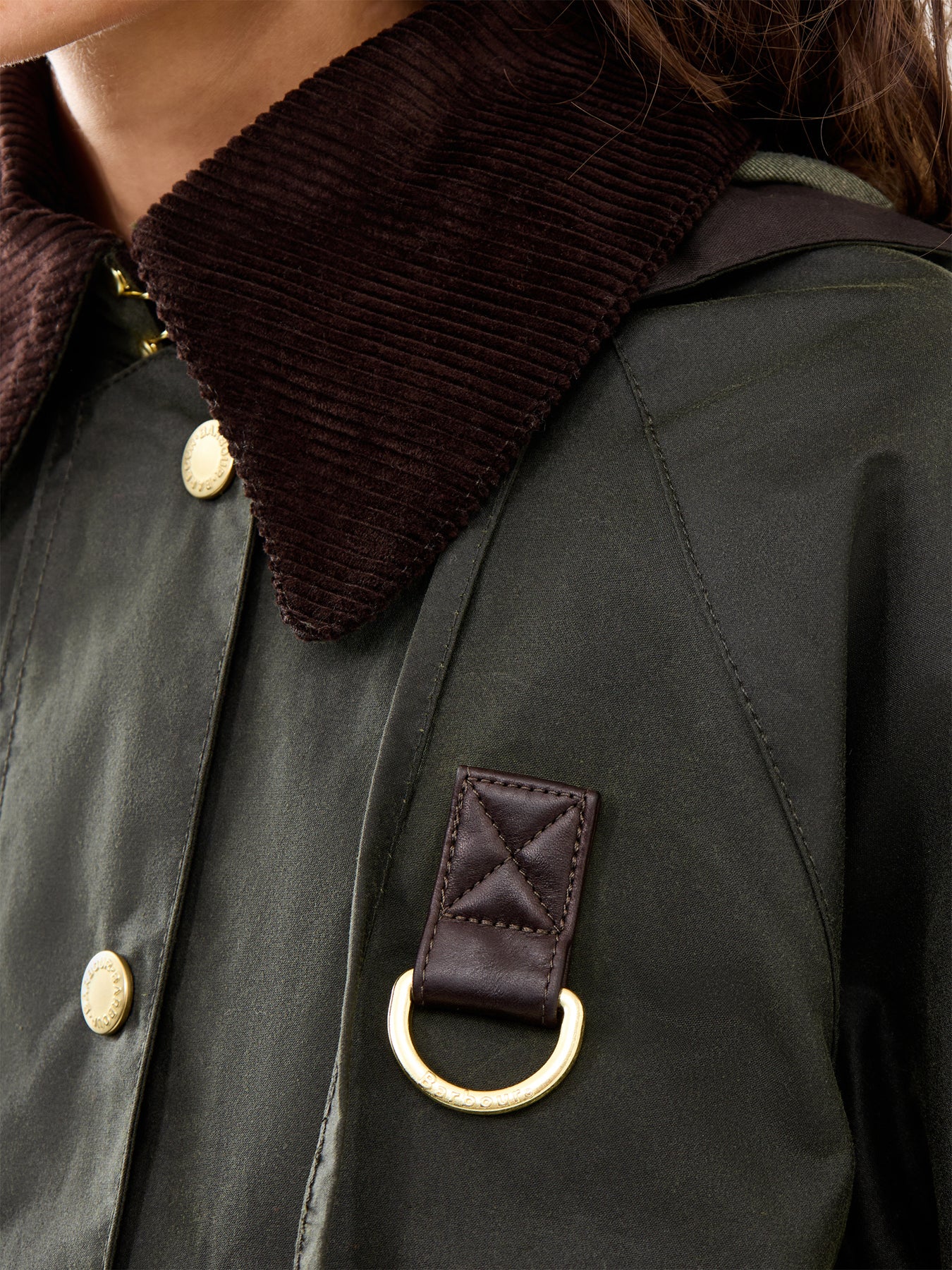 Barbour Reighton Wax Jacket Fern