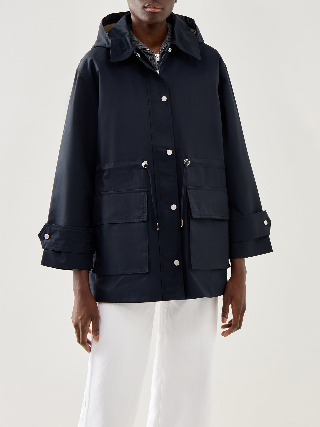 Barbour Fallyn Showerproof Jacket Navy