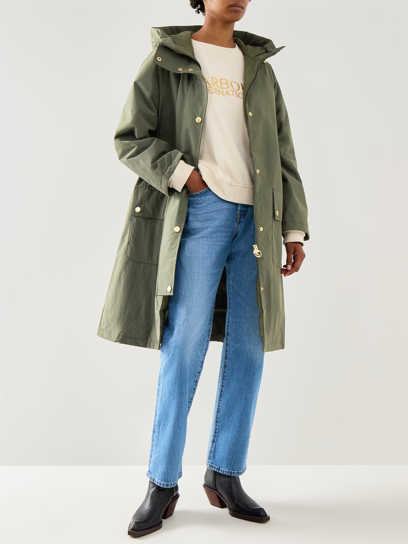 Catalina Showerproof Jacket Green