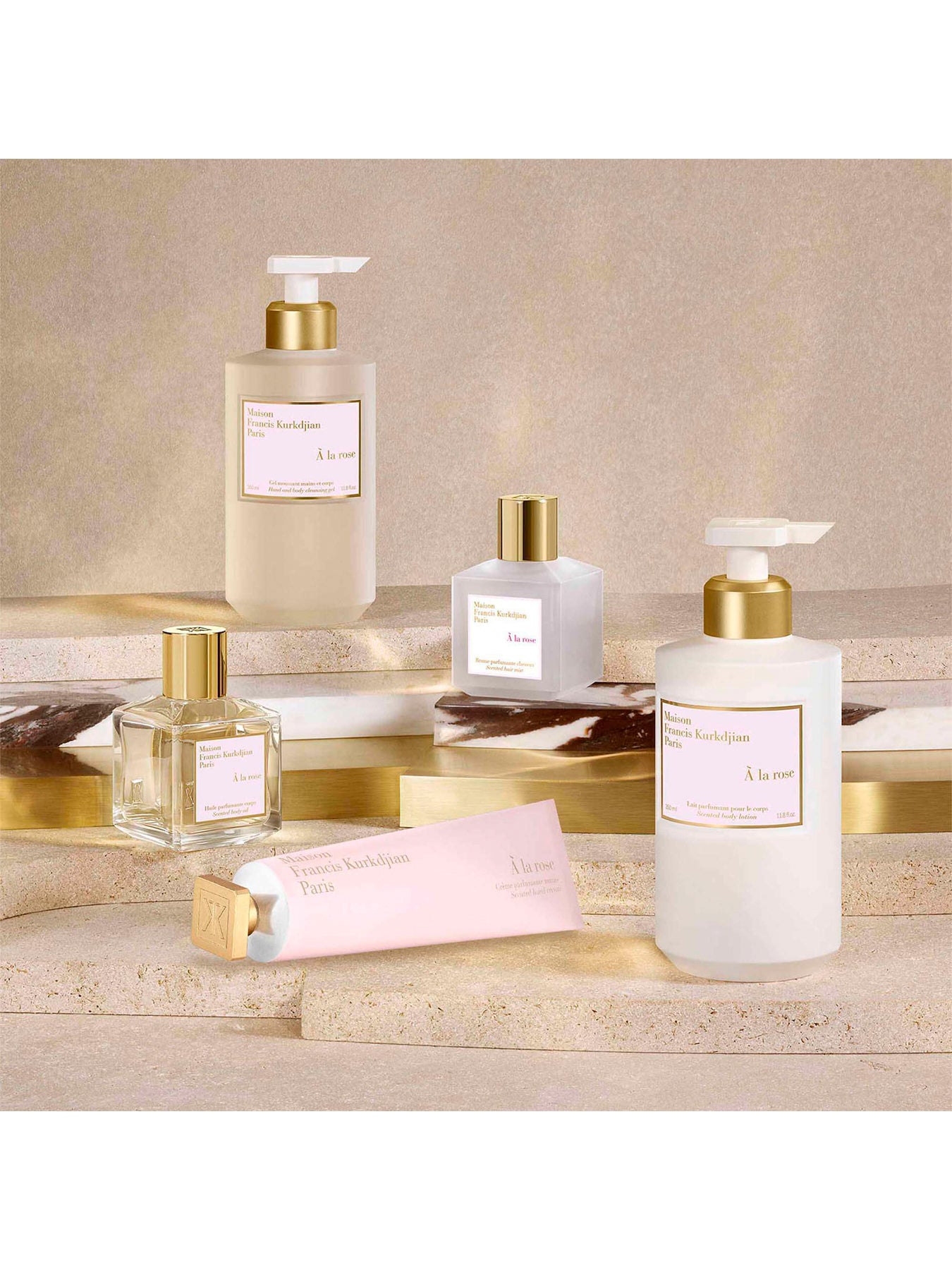 A La Rose Scented Hand Cream 70ml
