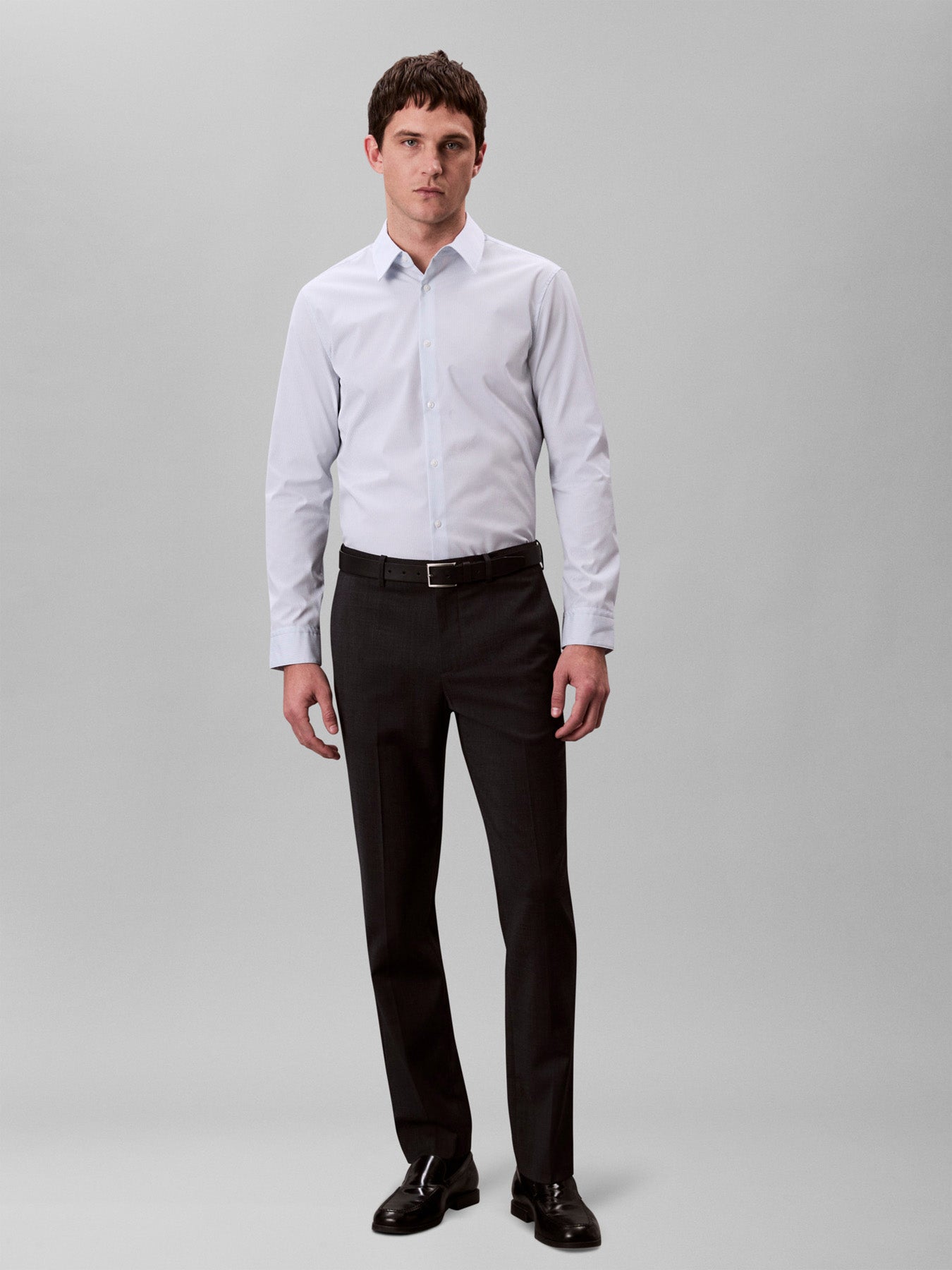 Stretch Cotton Stripe Shirt