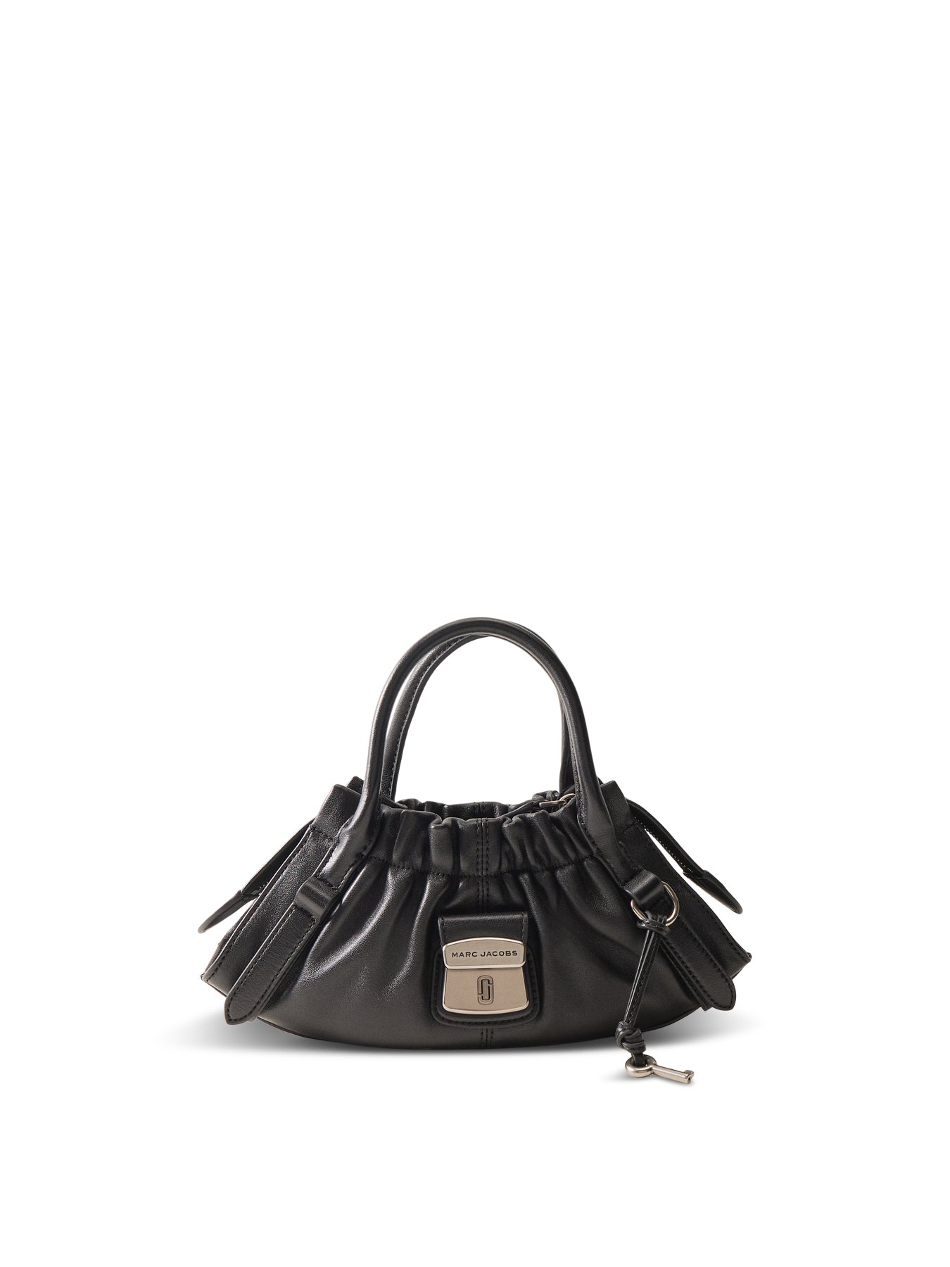 Cinch Small Satchel Bag Black