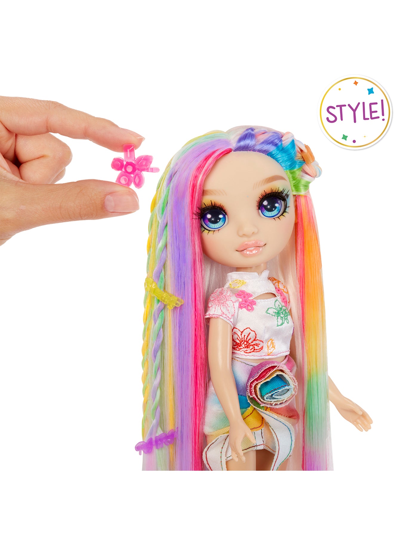 Rainbow High Hair Chalk Style Doll Amaya Rainbow