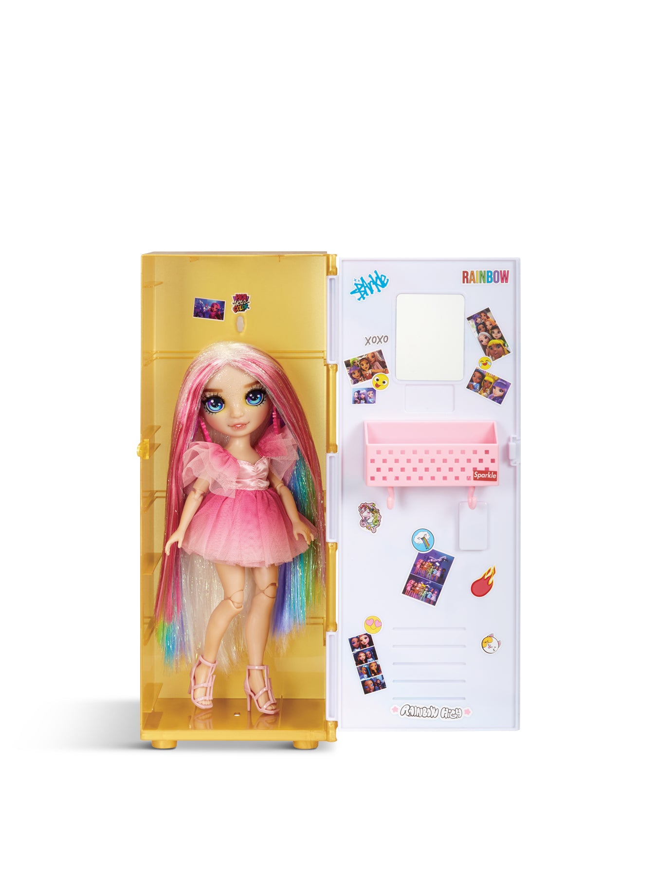 Rainbow High Locker And Doll Playset
