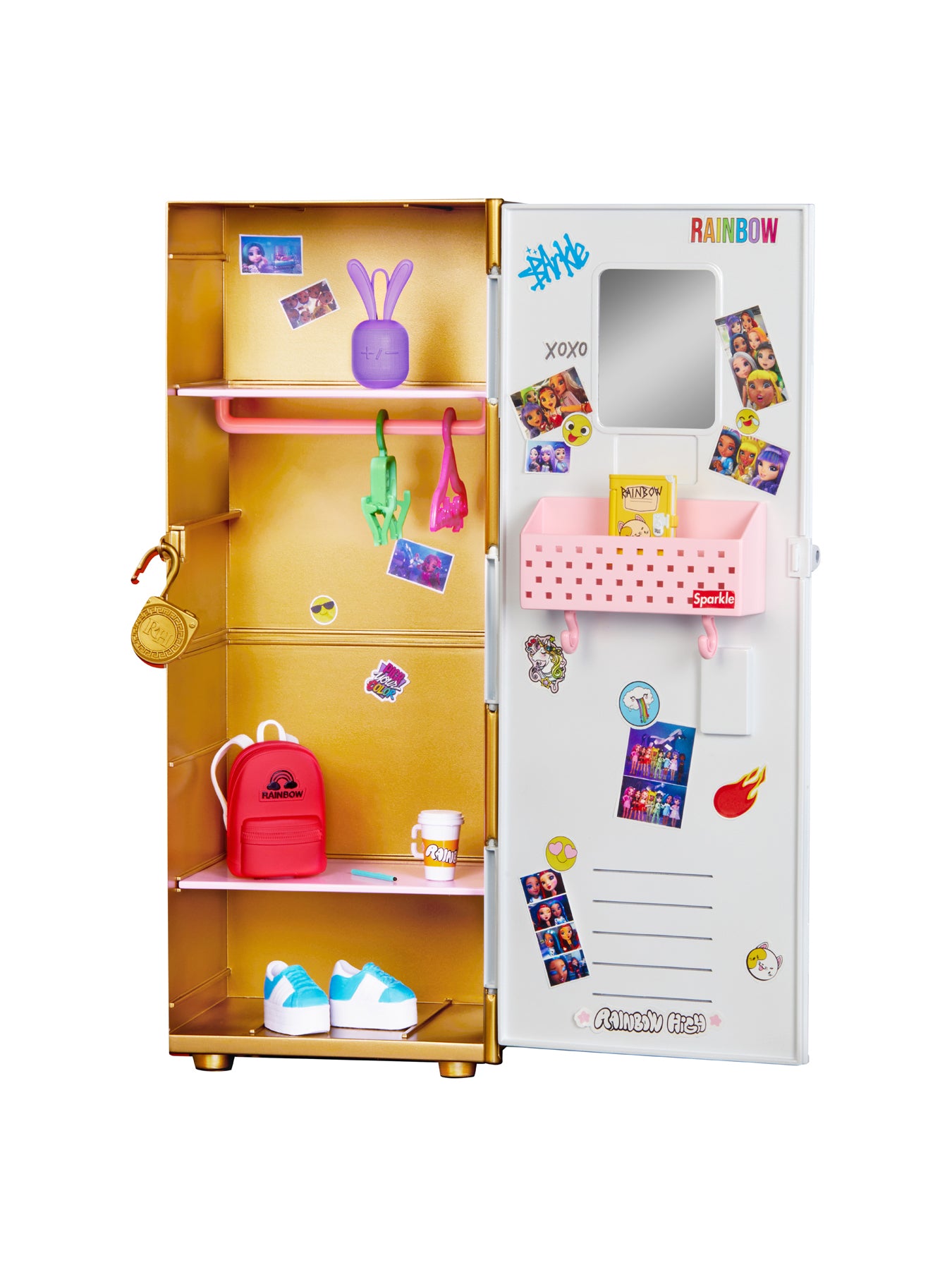 Rainbow High Locker And Doll Playset