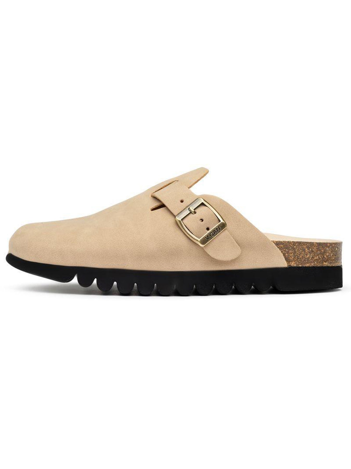 Vegan Taro Footbed Shoes Natural Taupe
