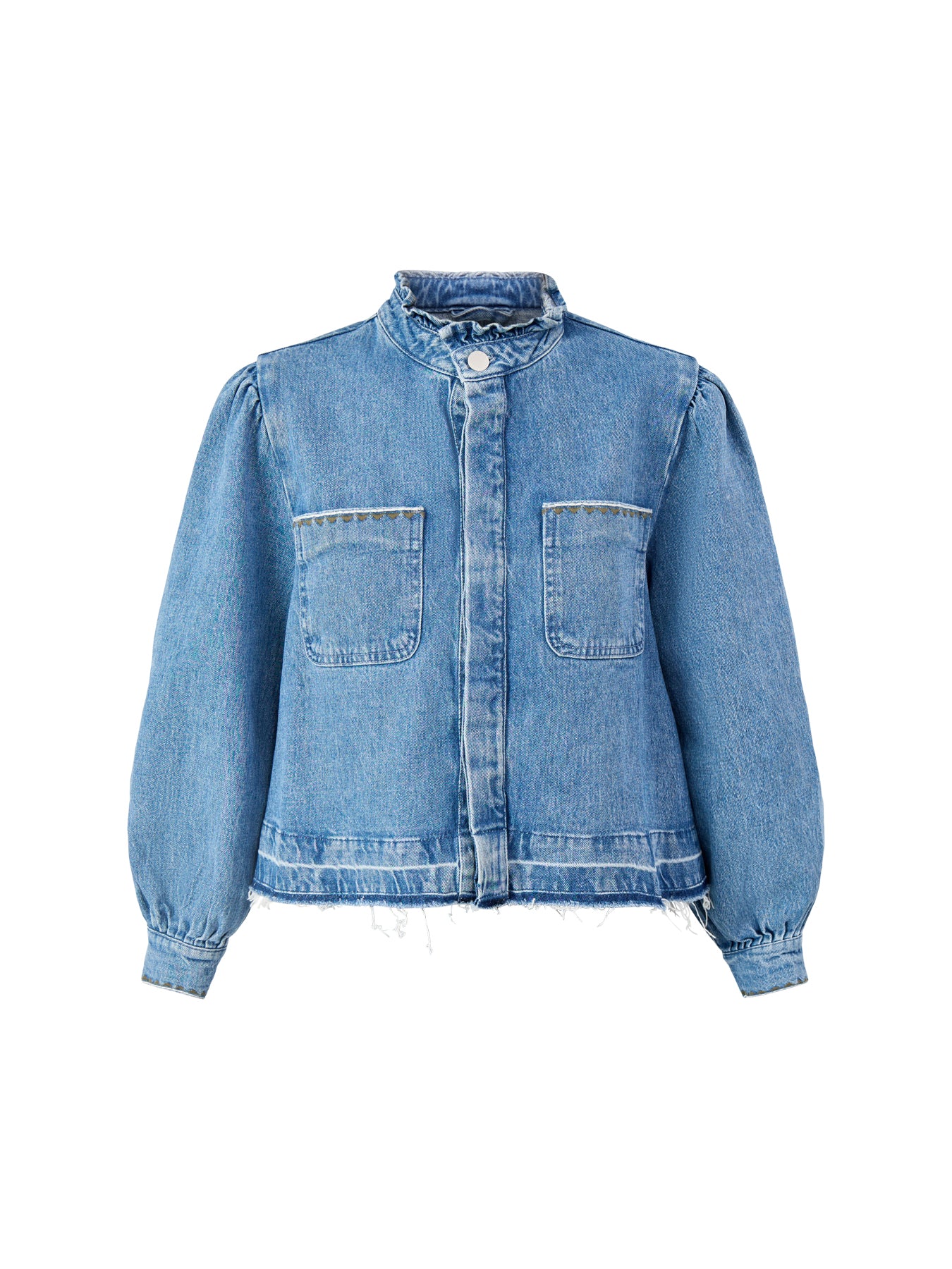 Ziggy Cropped Jacket In Rodeo