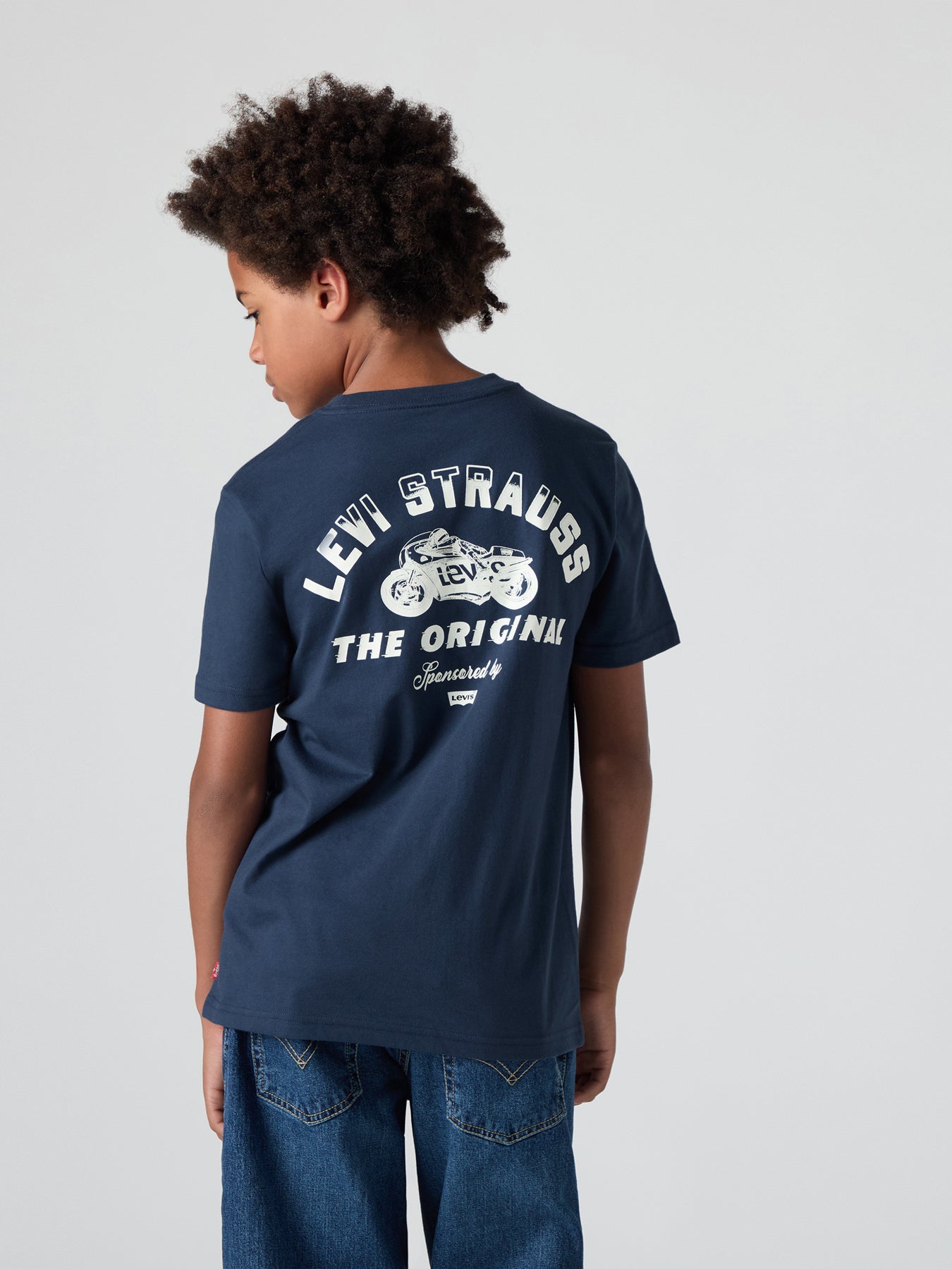 Speed Trials Short Sleeves Tee Navy