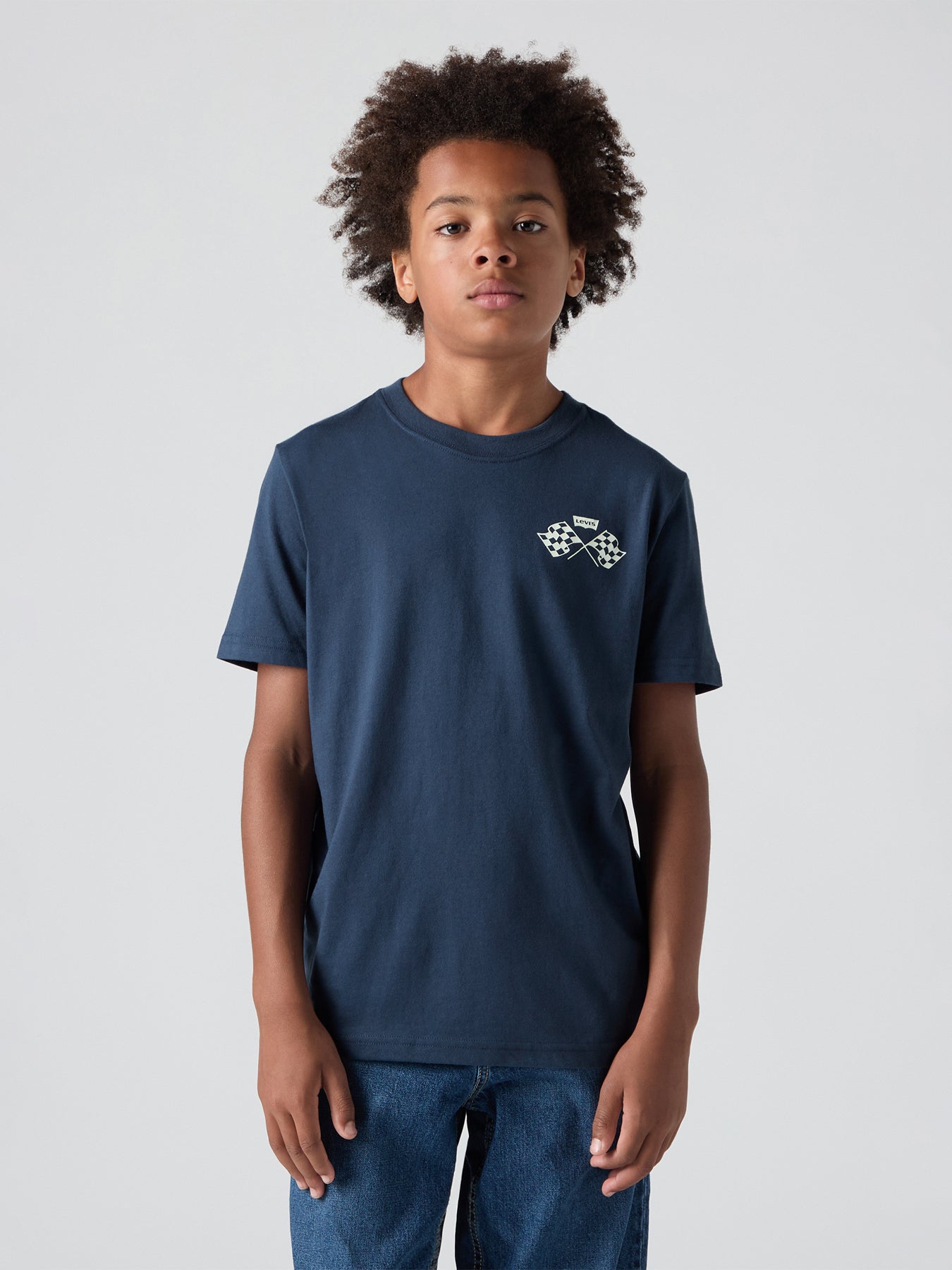 Speed Trials Short Sleeves Tee Navy