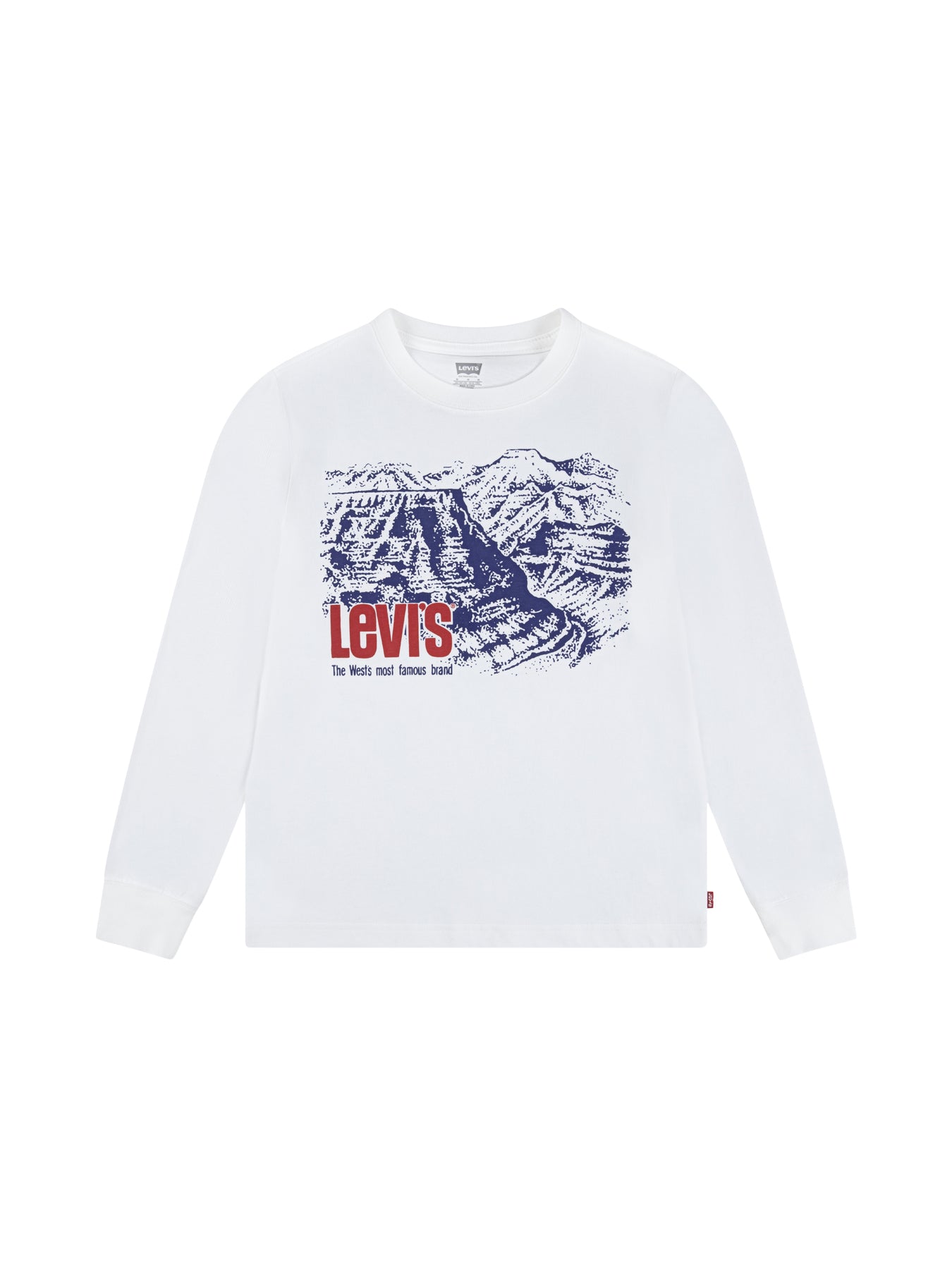 Canyon Long Sleeves Tee White