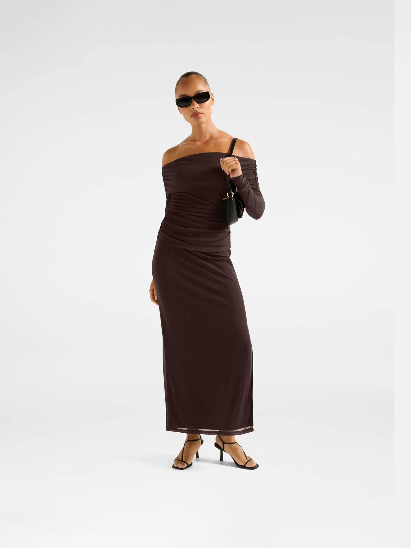 Mia Mesh Maxi Skirt