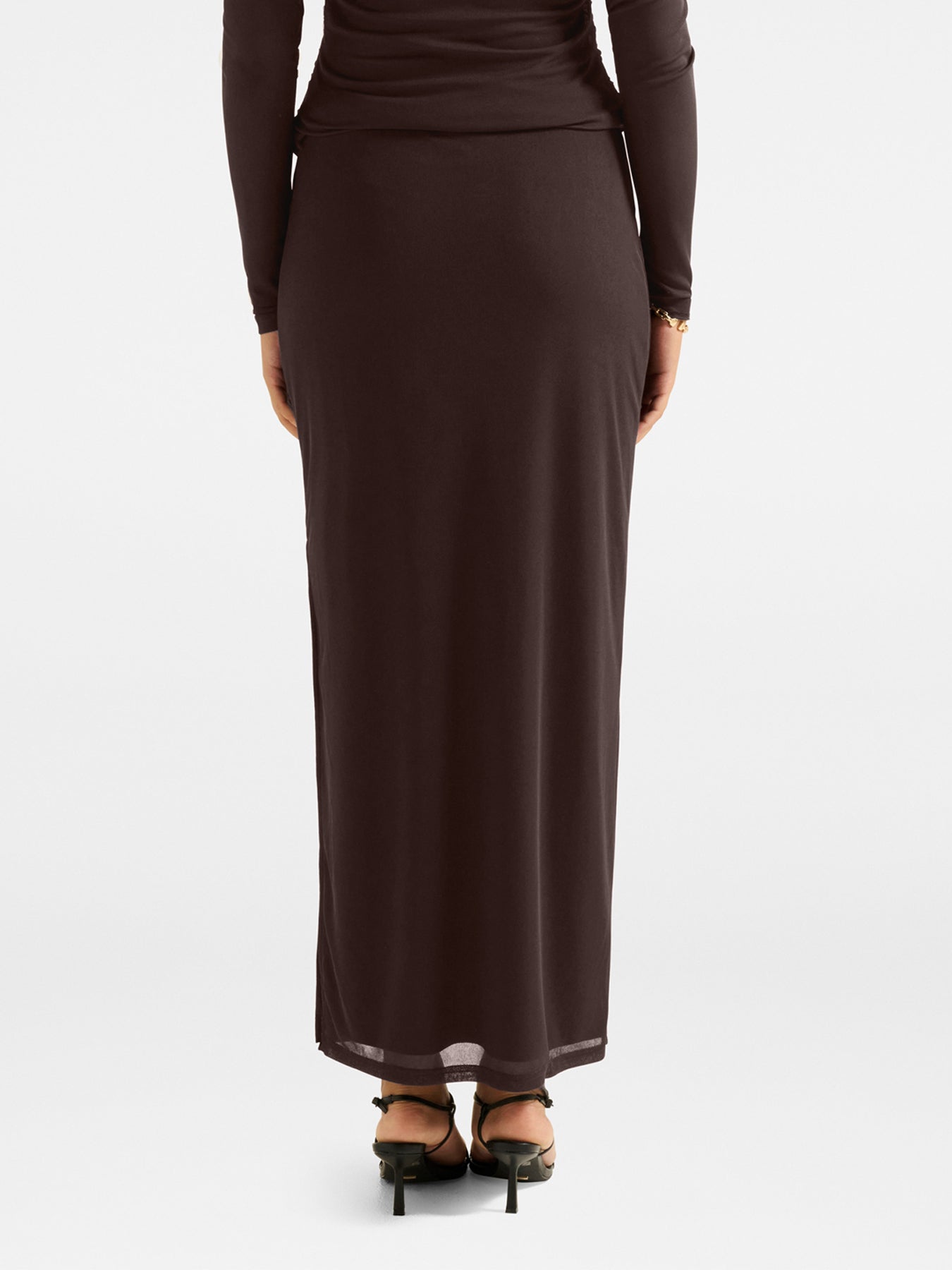 Mia Mesh Maxi Skirt