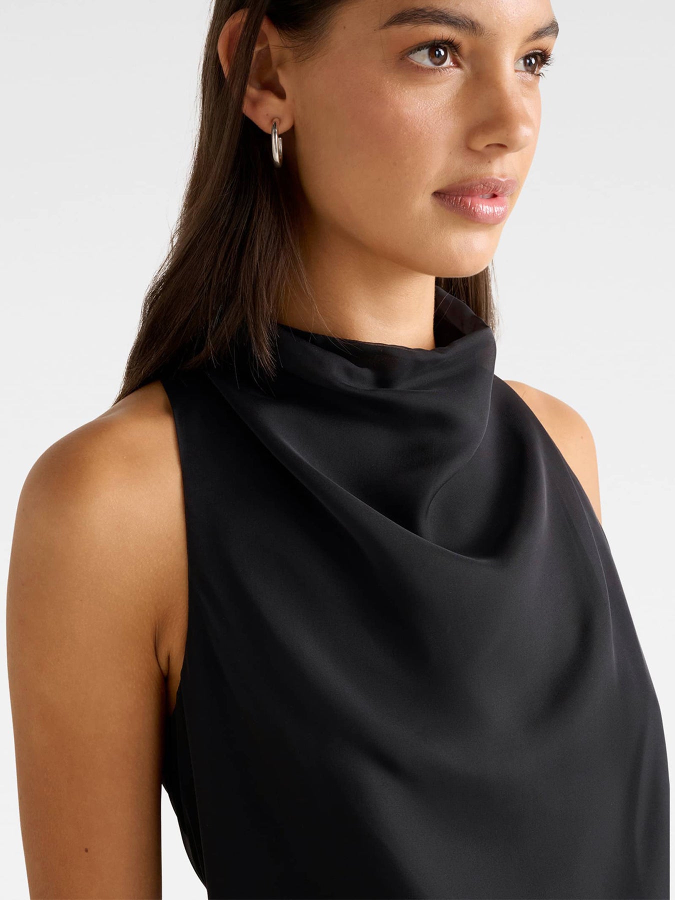 Ayla Draped Halter Neck Top