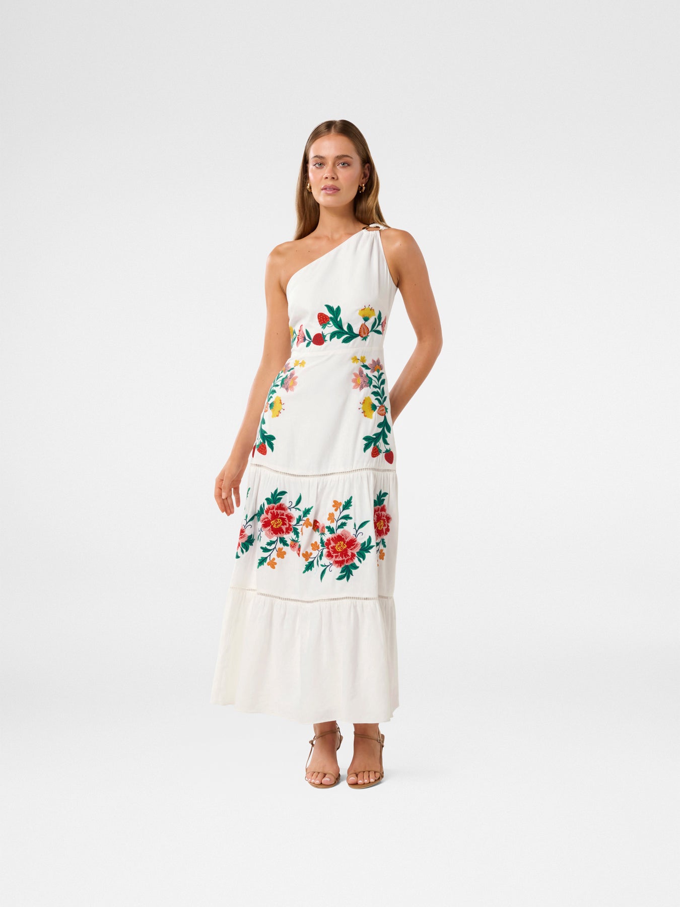 Ollie One Shoulder Maxi Dress
