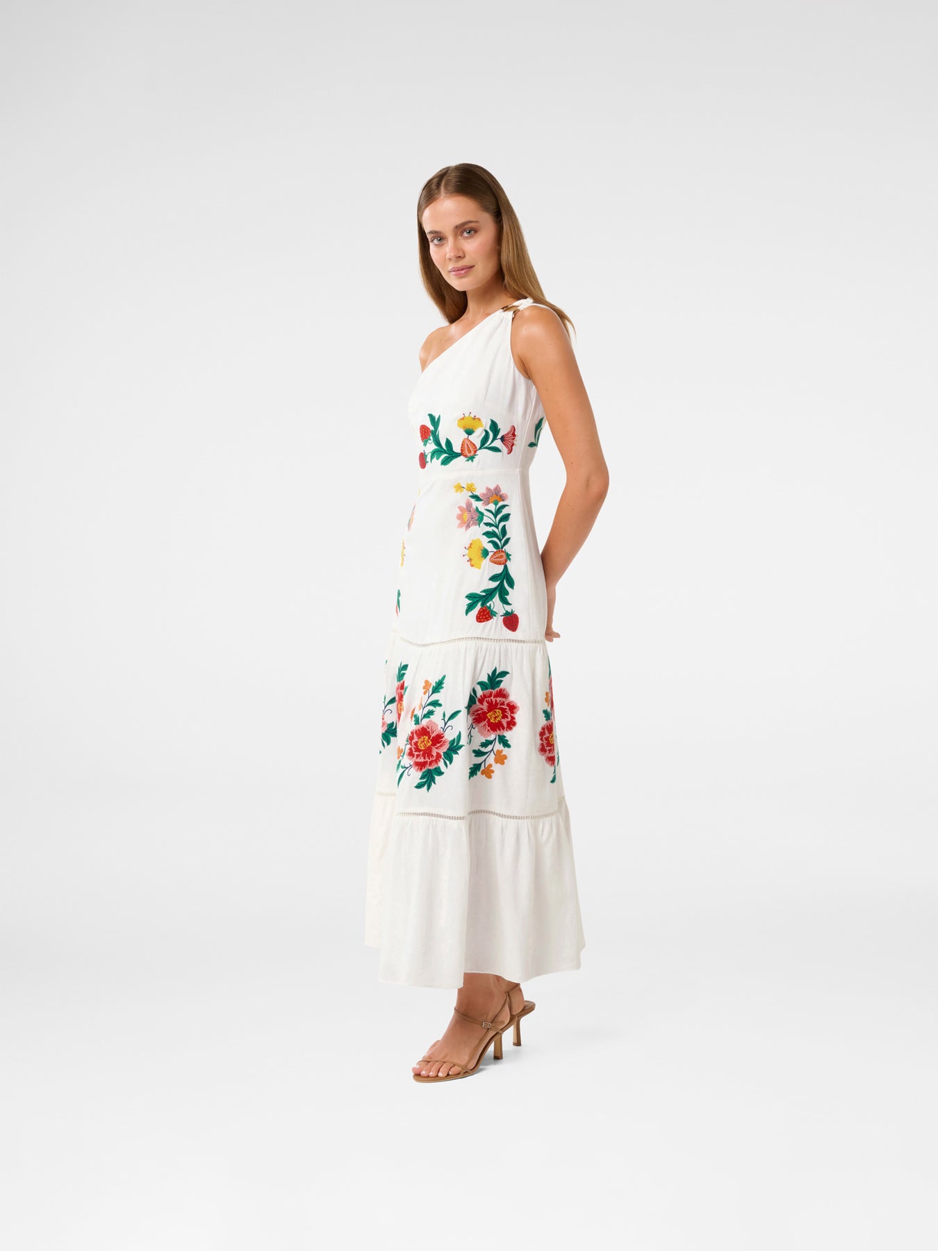 Ollie One Shoulder Maxi Dress
