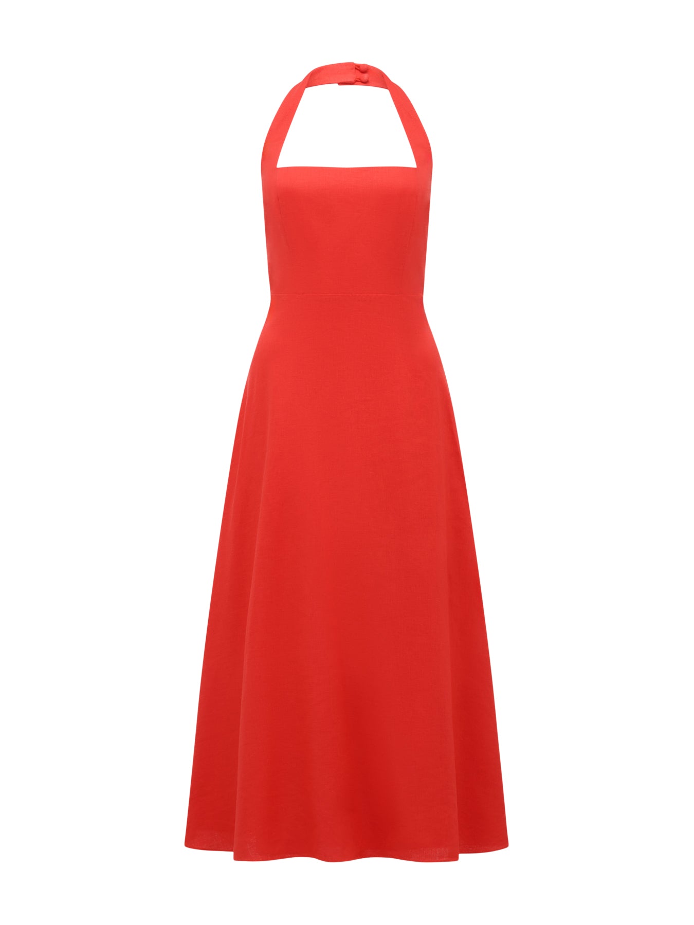 Stevie Halter Neck Midi Dress