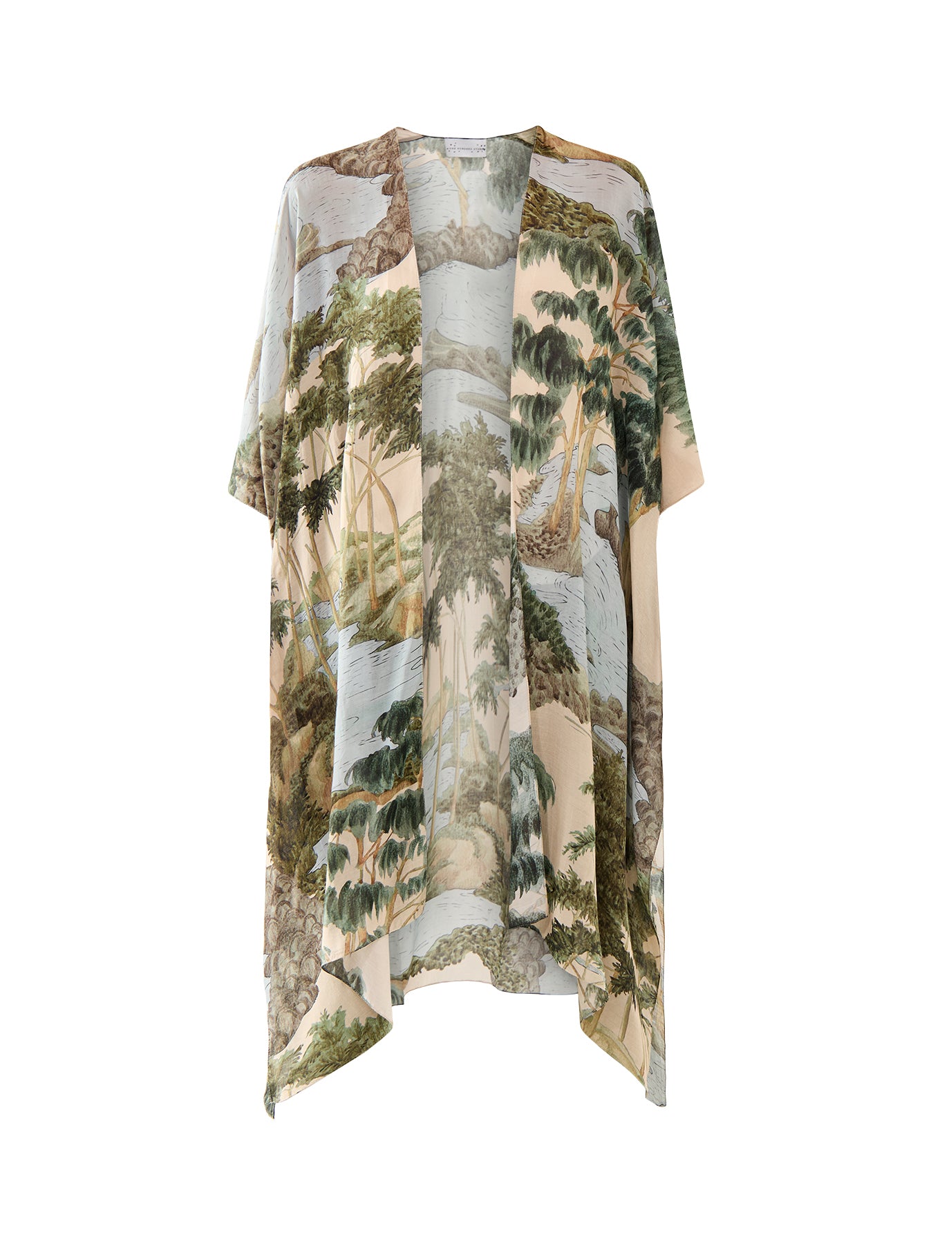Rivers and Trees Natural Throw