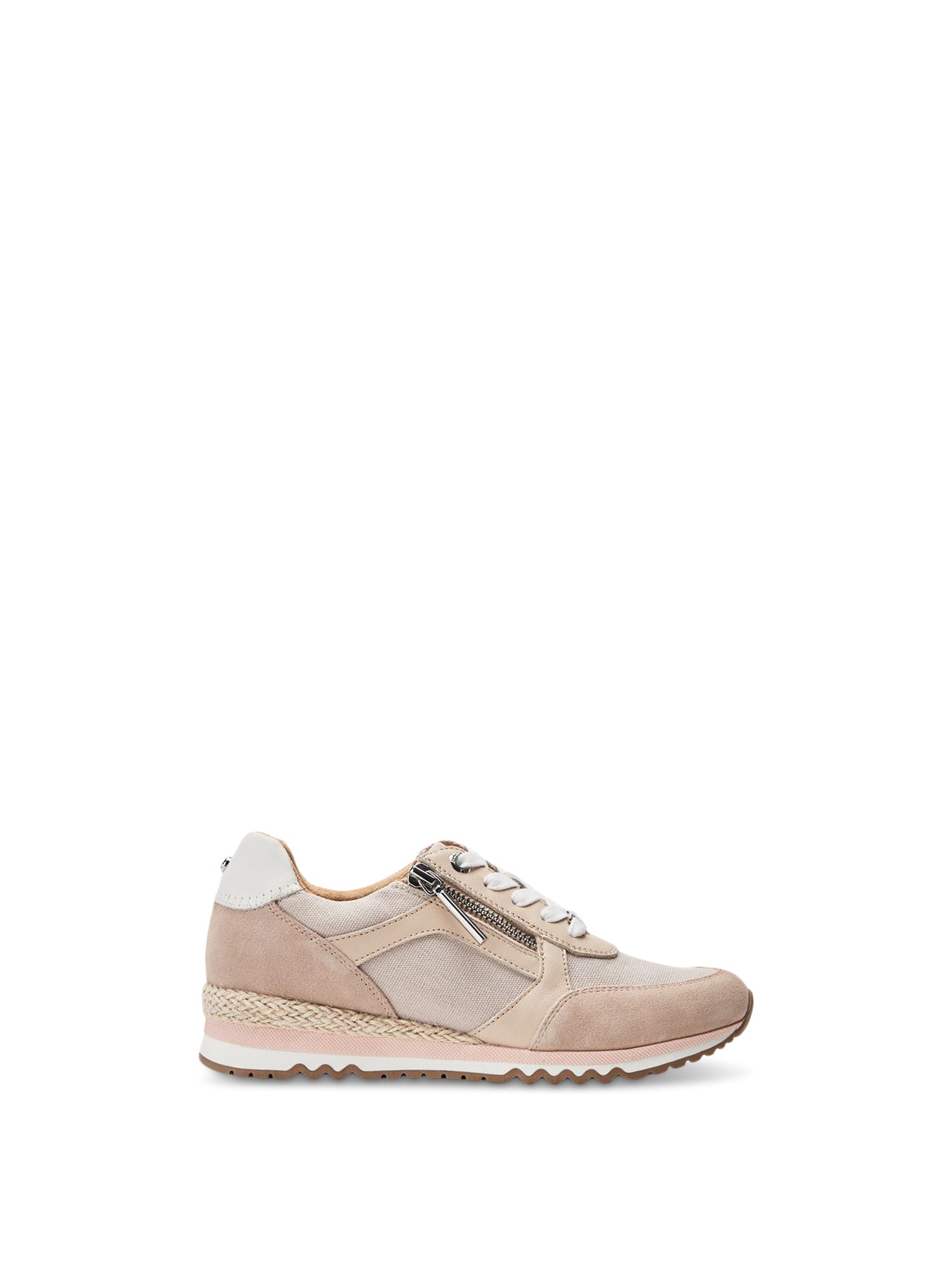 Beige Canna Zip Trainers