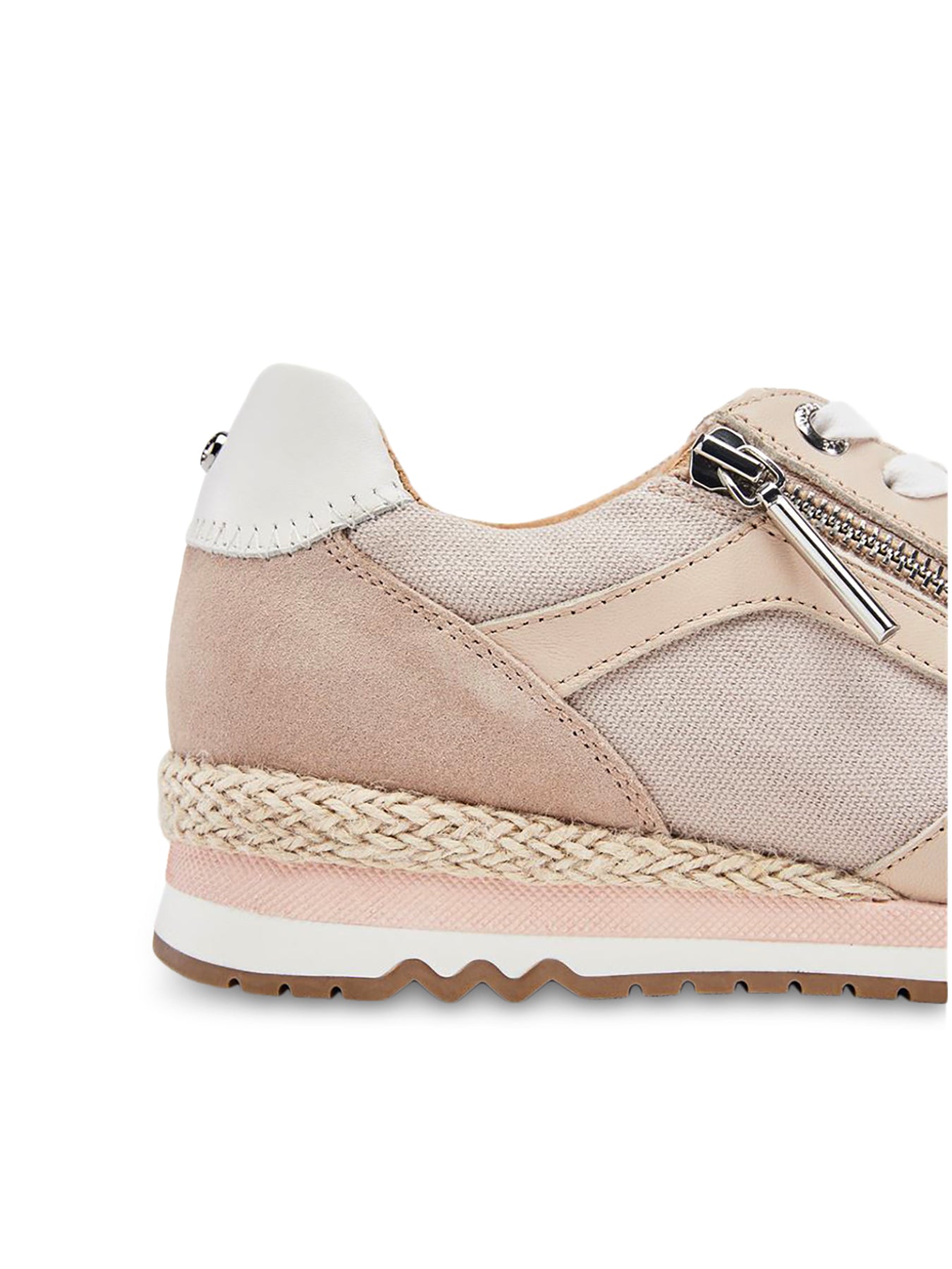 Beige Canna Zip Trainers