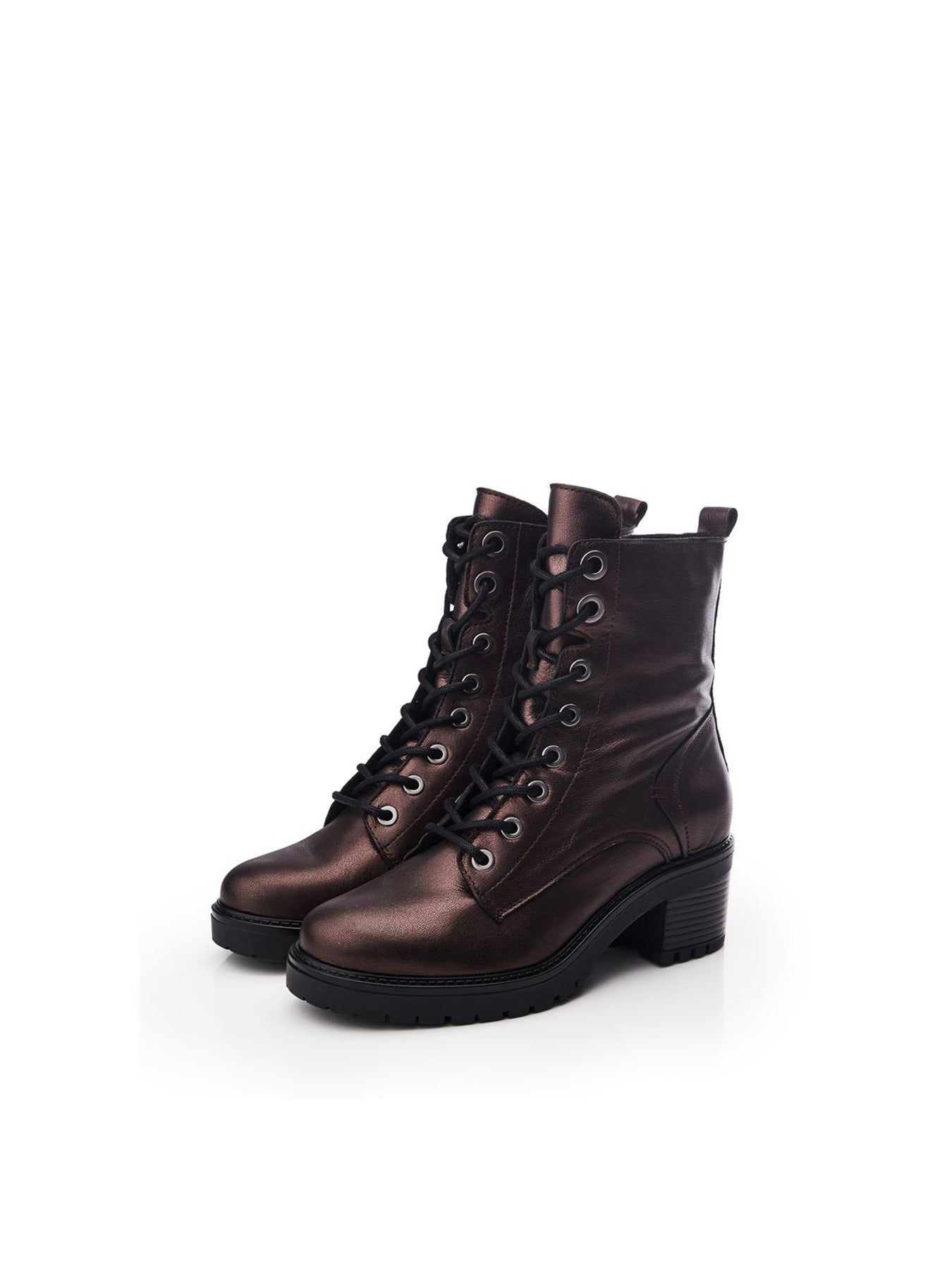 Brown Bellzie Lace Up Boots
