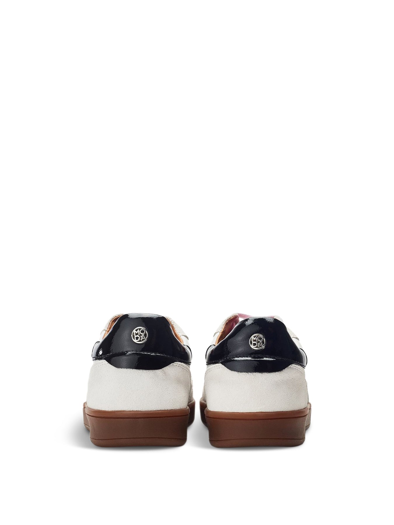 White Brynleigh Lace Up Trainers