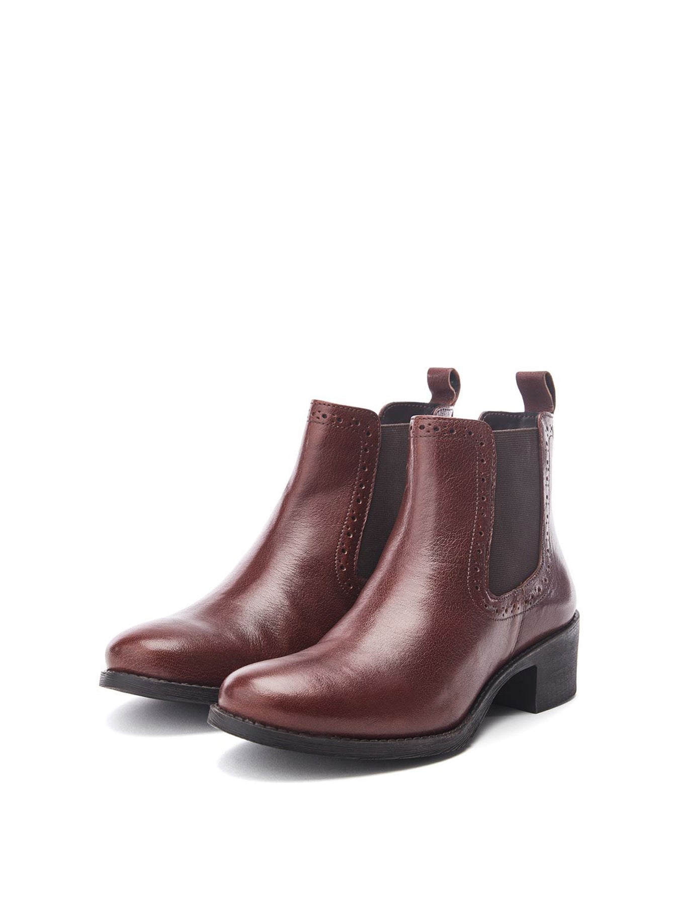 Pernilla Leather Boots Tan