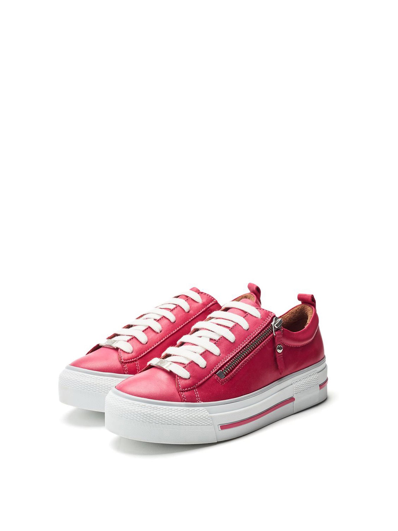 Filician Leather Trainers Pink